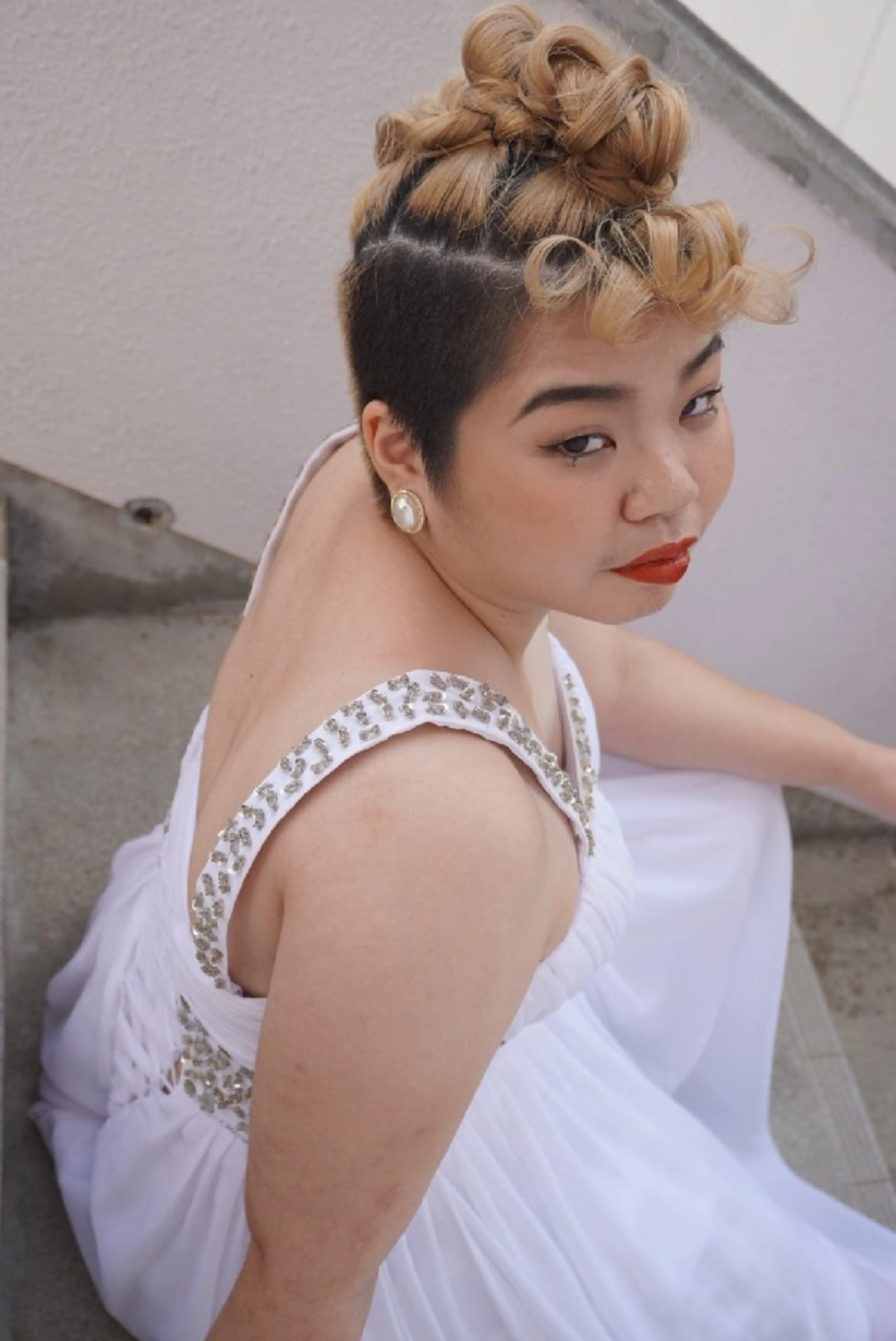 ヘアアレンジ brilliantly.MANIA所属・Nagao Ayumiのマツエク・マツパデザイン