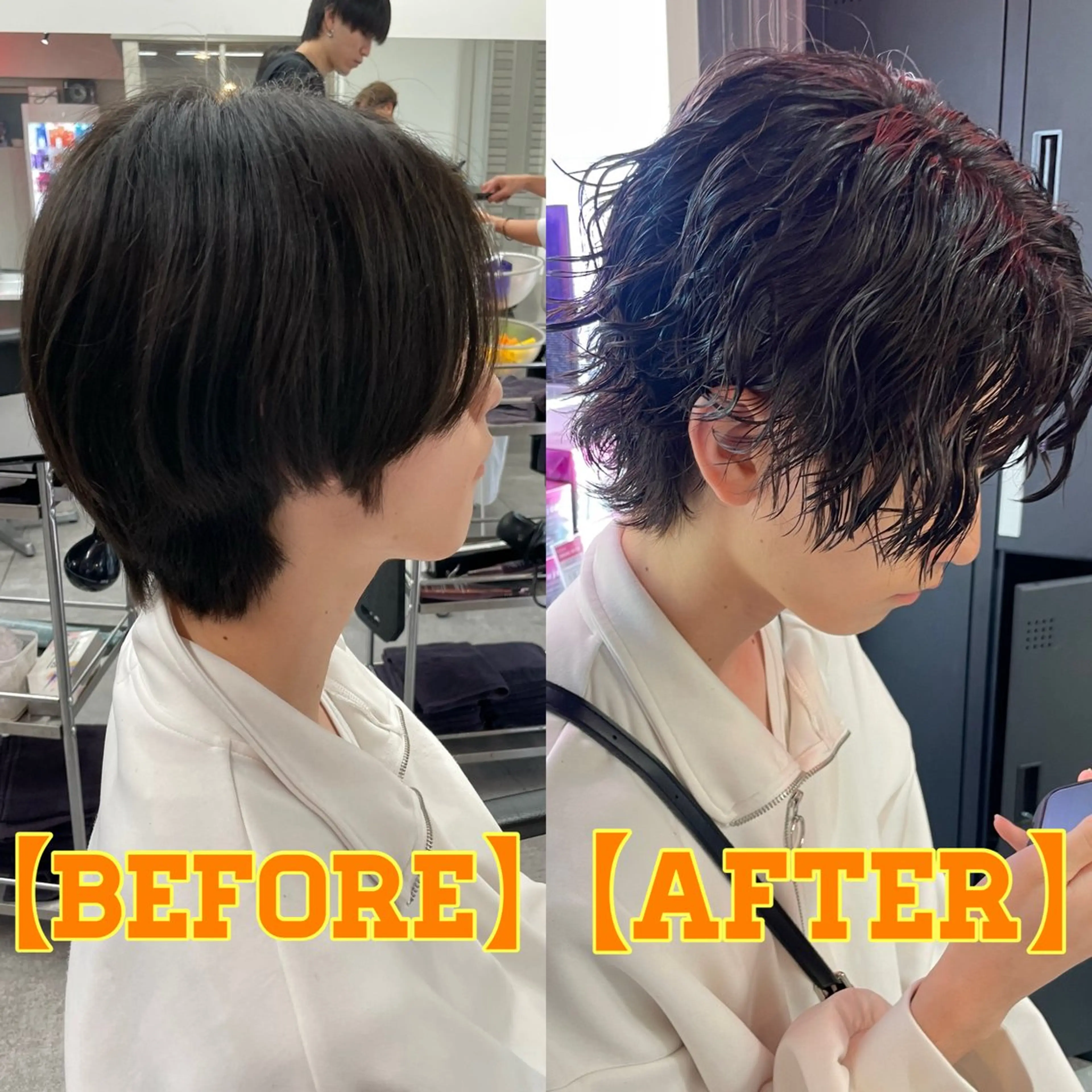 パーマ メンズ カット パーマ 町田エリアＮｏ．１/ パーマ特化/太田京希のヘアスタイル