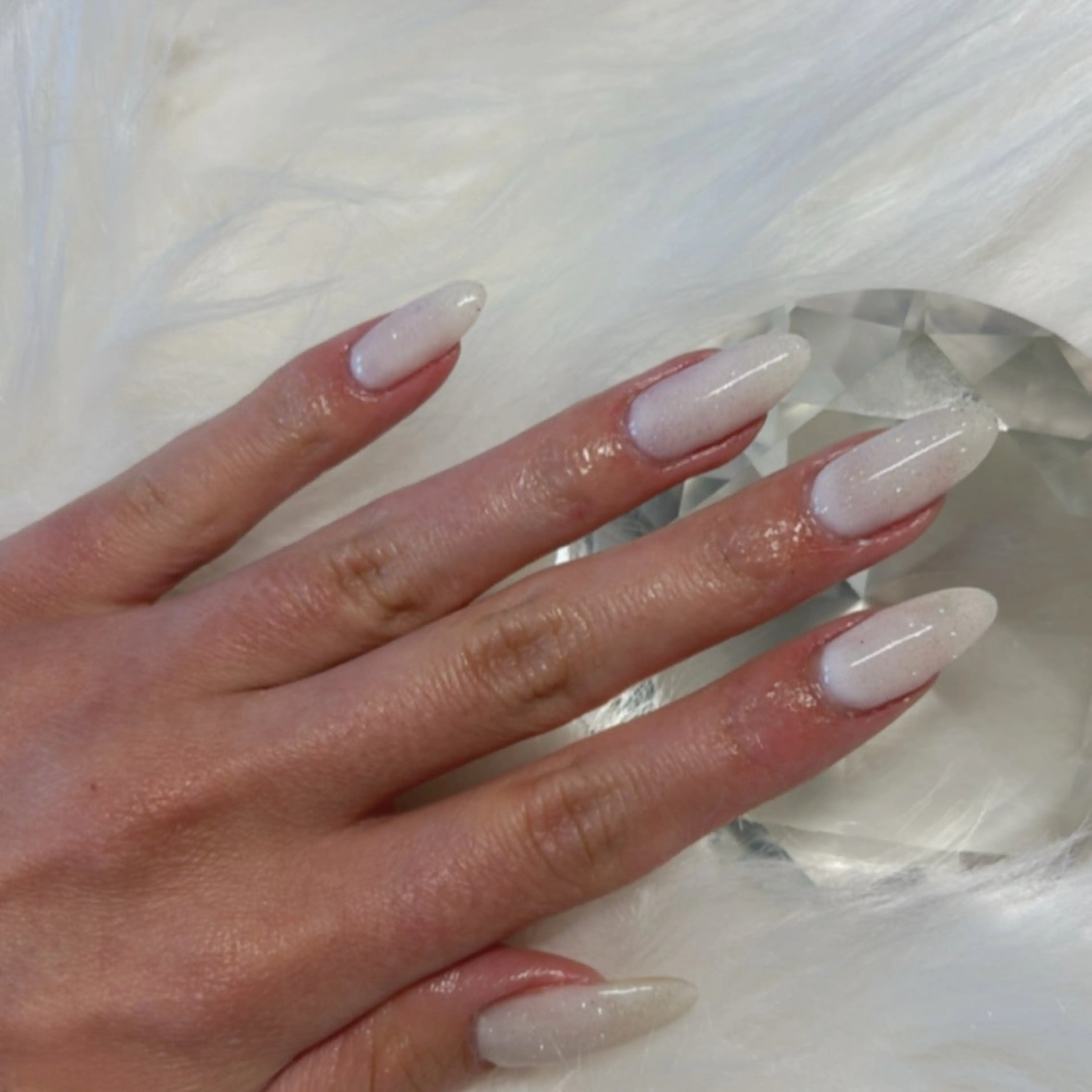 ネイル ワンカラーネイル ホワイト 24 nailのネイルデザイン