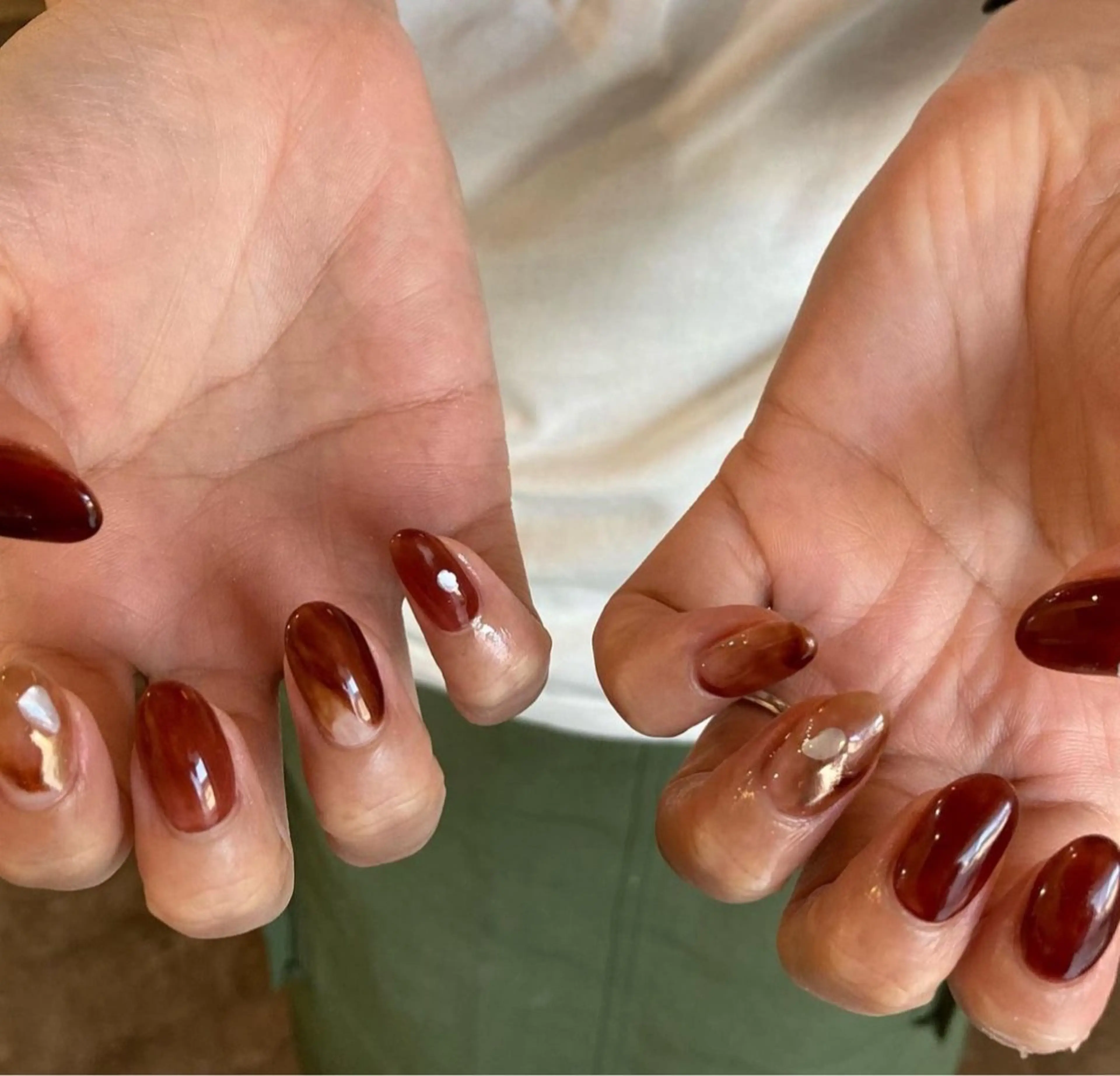 ネイル ハンドネイル ビューティーサロン プチフルールのネイルデザイン