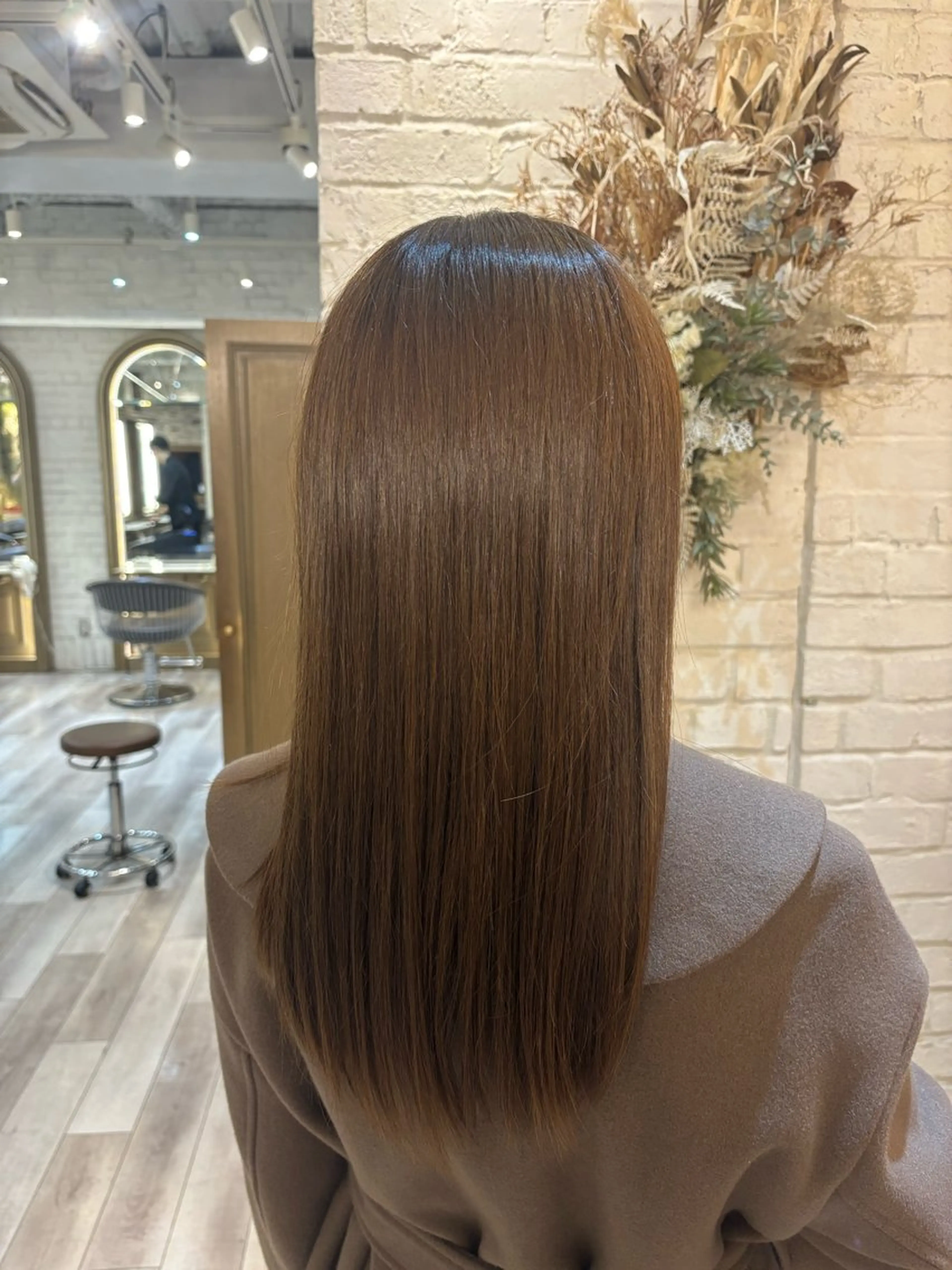ロング ヘアカラー Sena 🩶 cloe 新宿のヘアスタイル