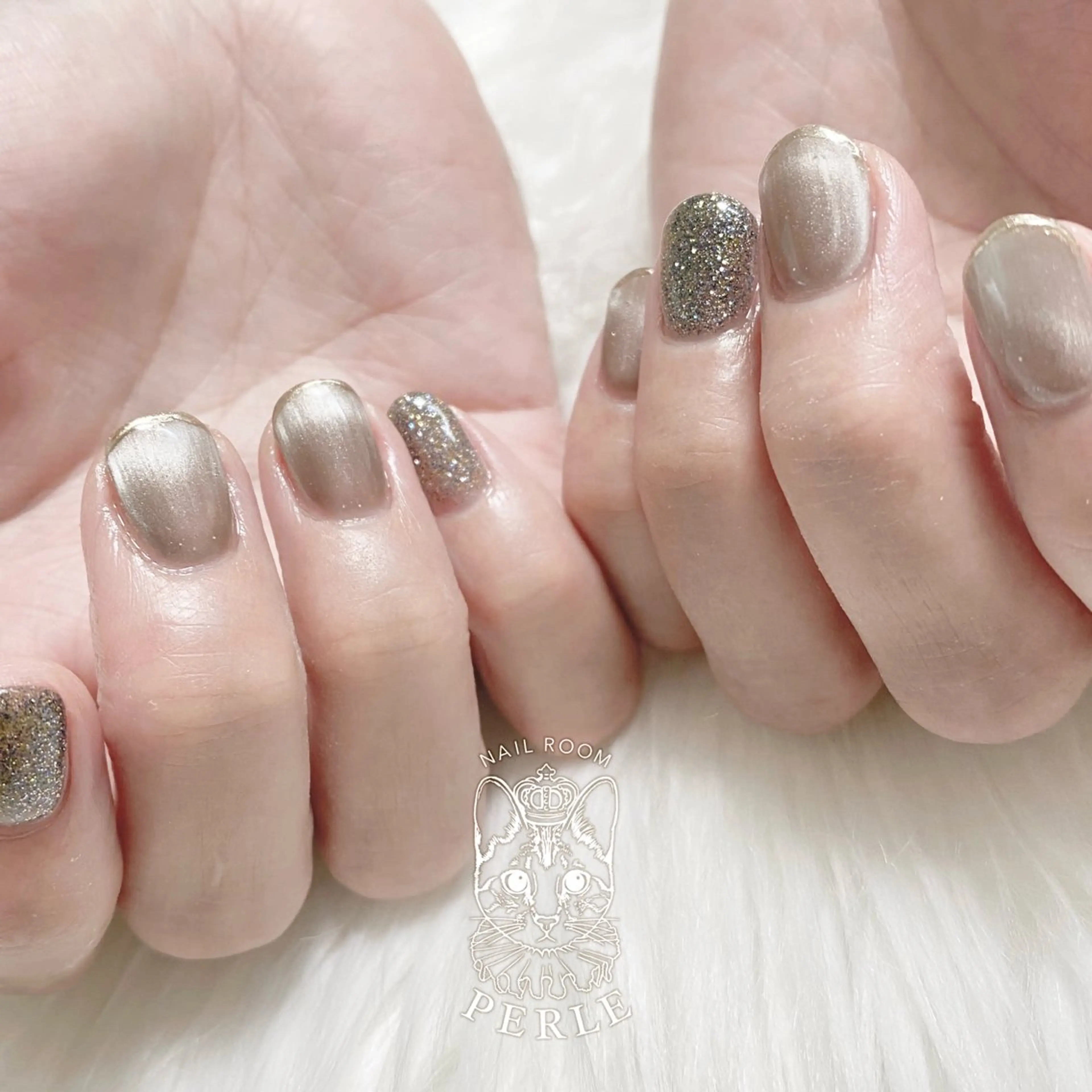 ネイル ハンドネイル nail room Perleのネイルデザイン