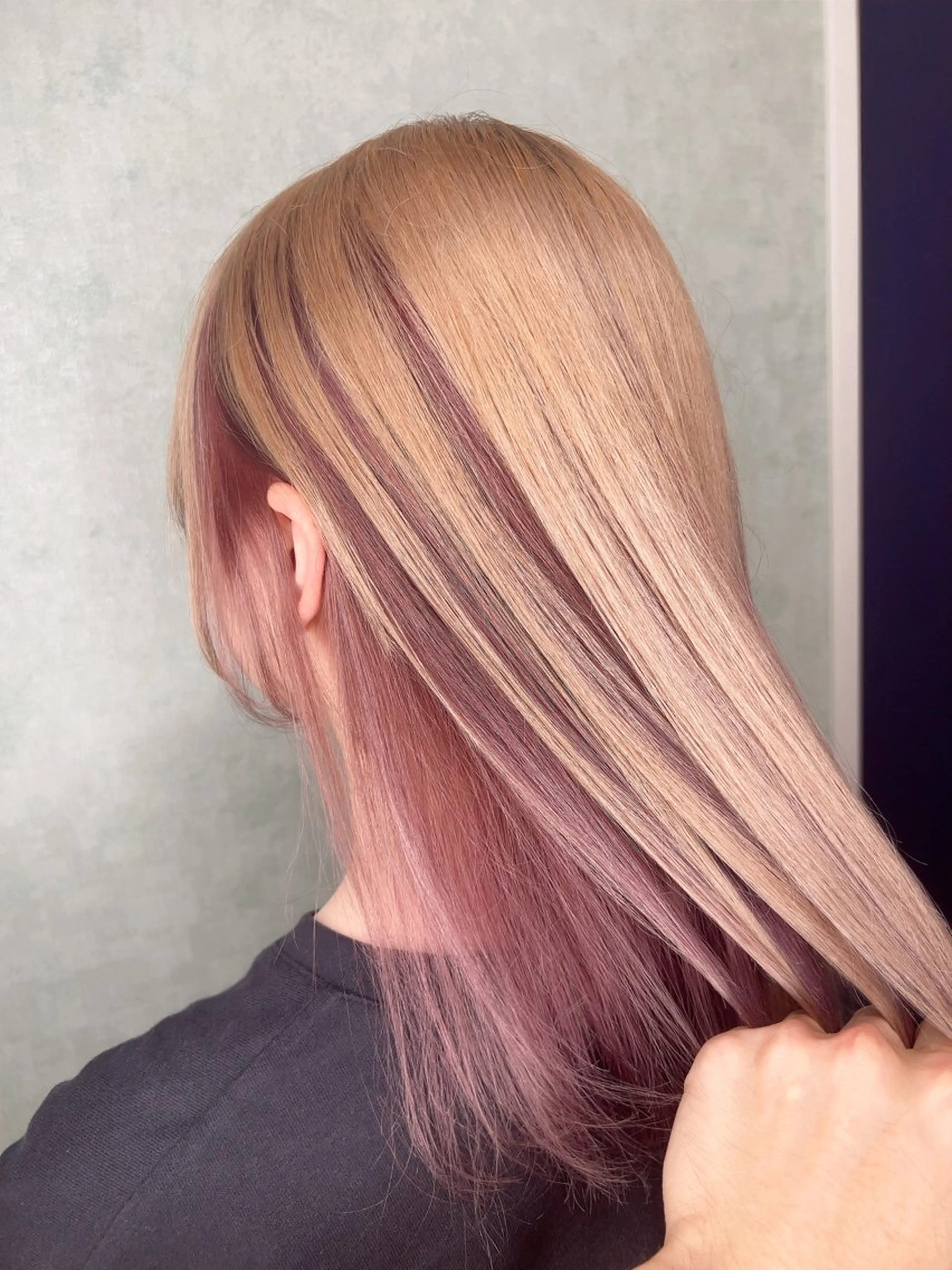 カラー 北野 奨のヘアスタイル