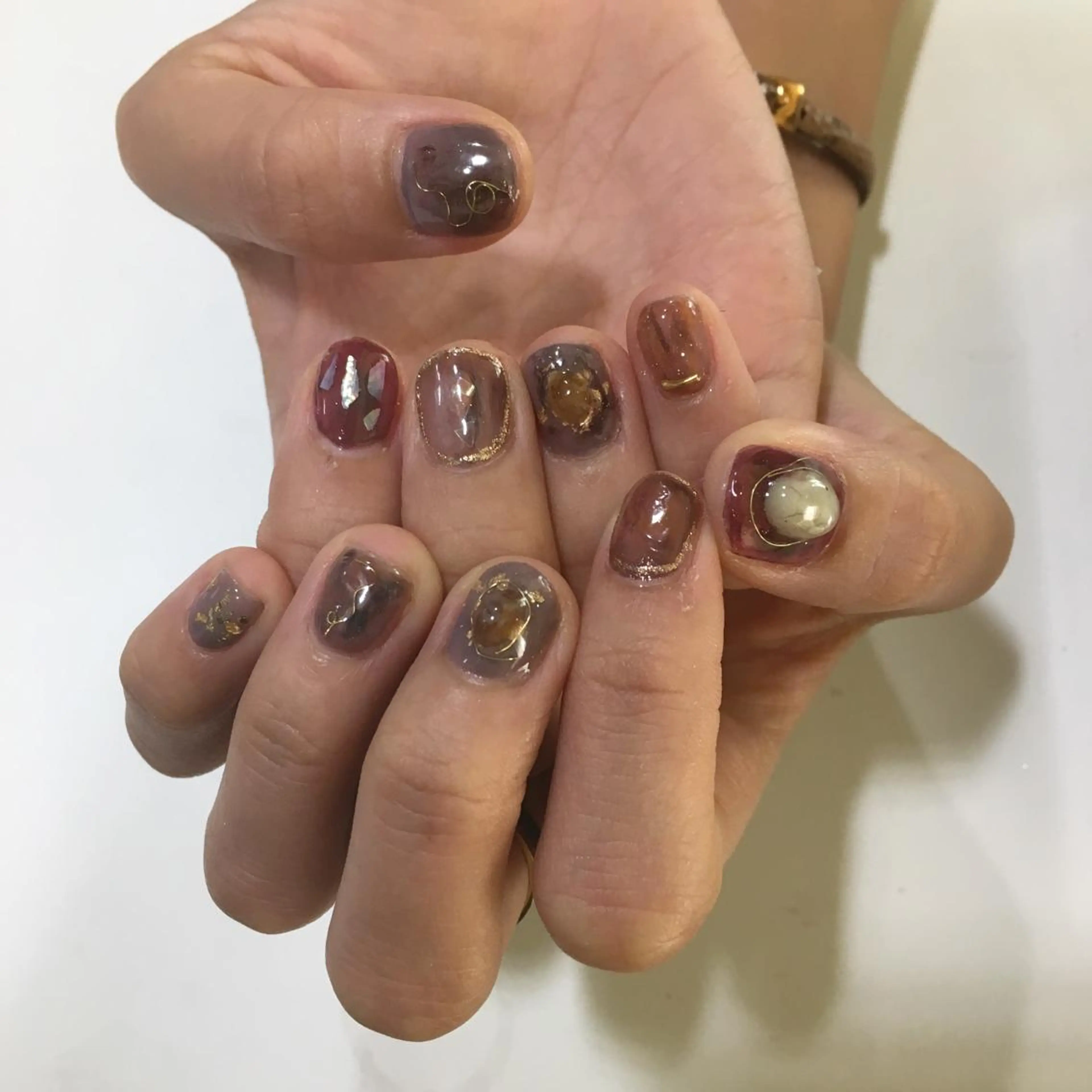 ネイル 【似合わせ提案】鈴木 舞のネイルデザイン