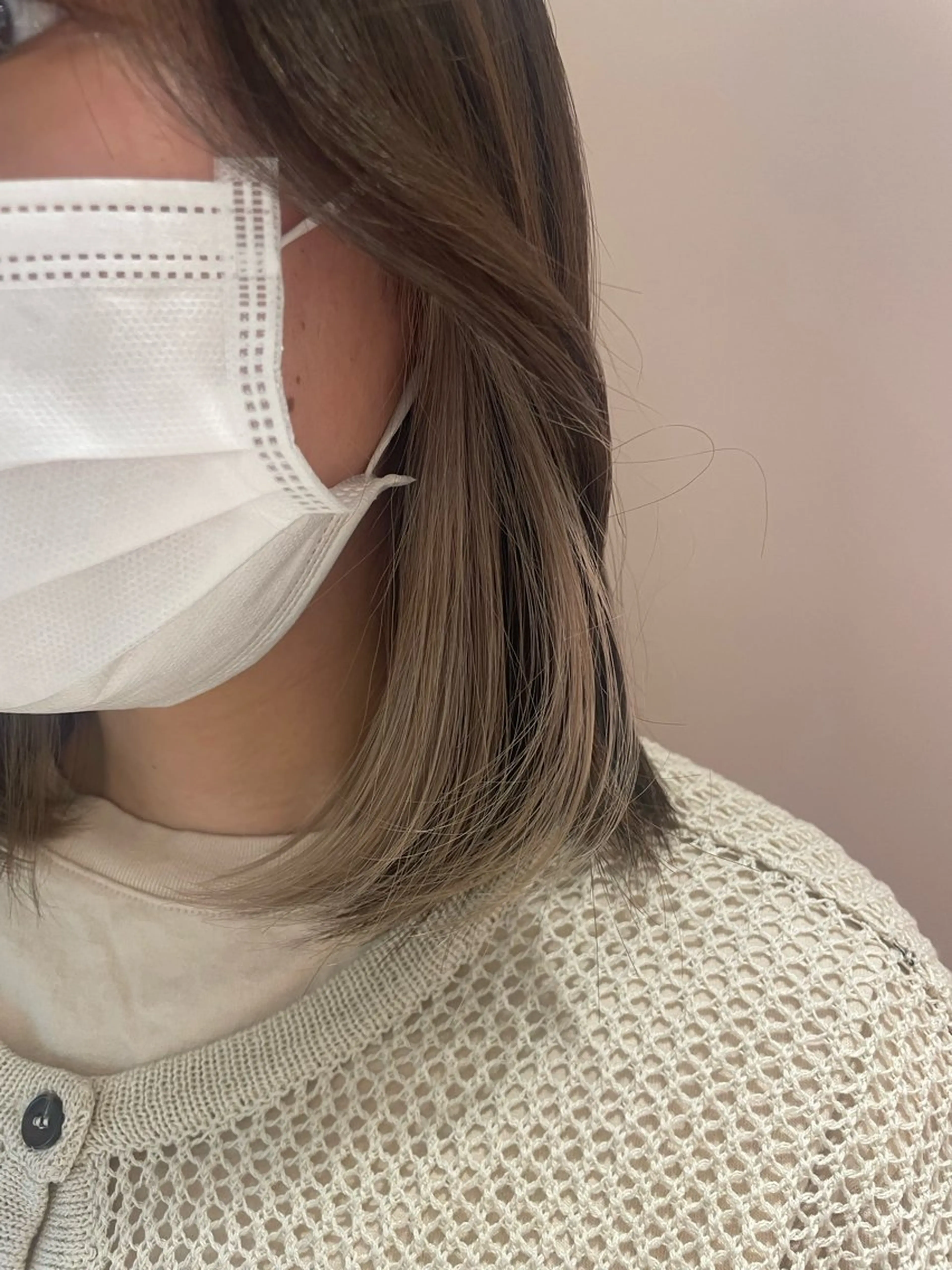 ショート ヘアカラー トリートメント ヘッドスパ マホ/日吉/髪質改善 /レイヤー/ガーリーのヘアスタイル