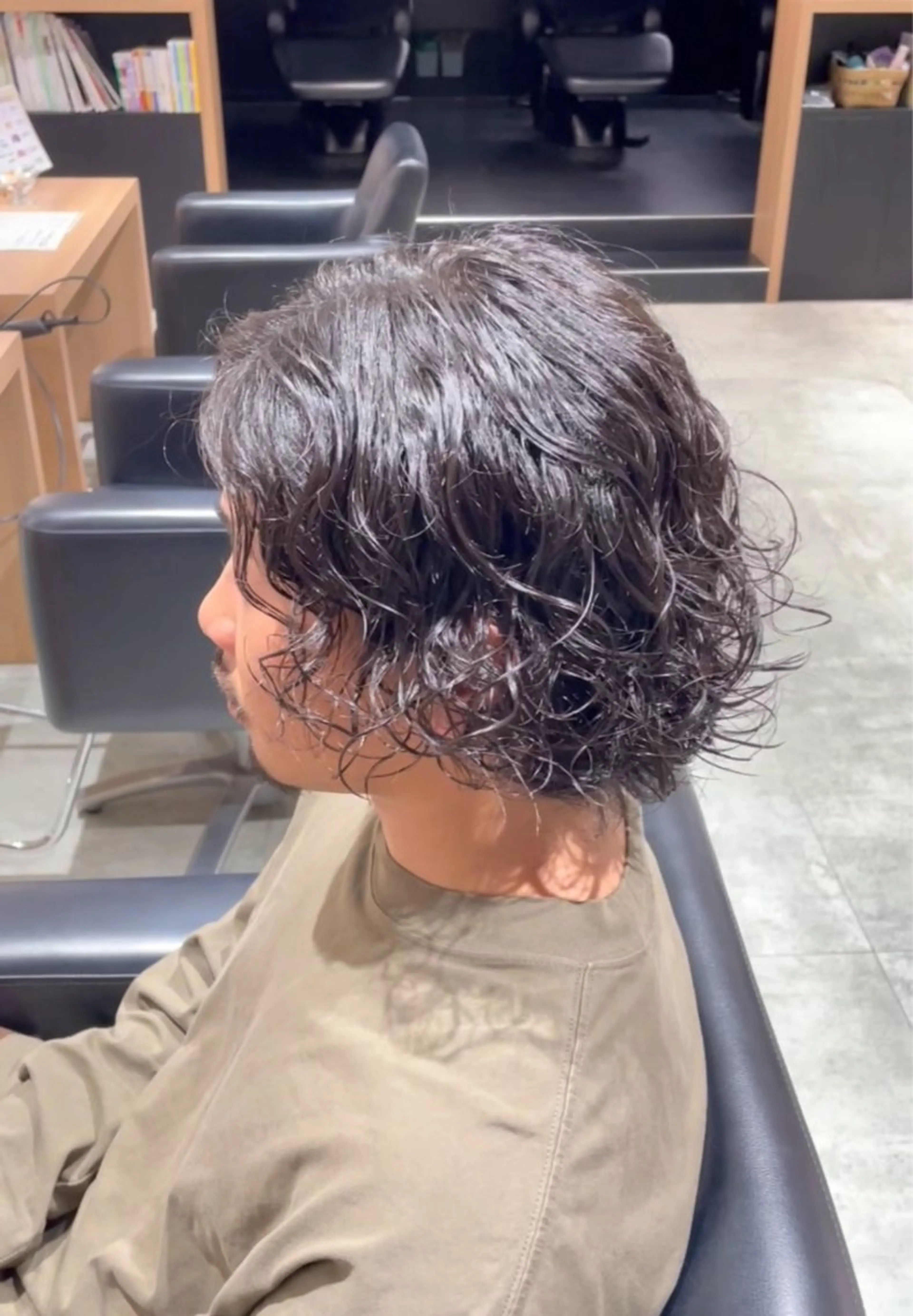 パーマ メンズ 長町/酸性ストレート /曲がる縮毛矯正のヘアスタイル