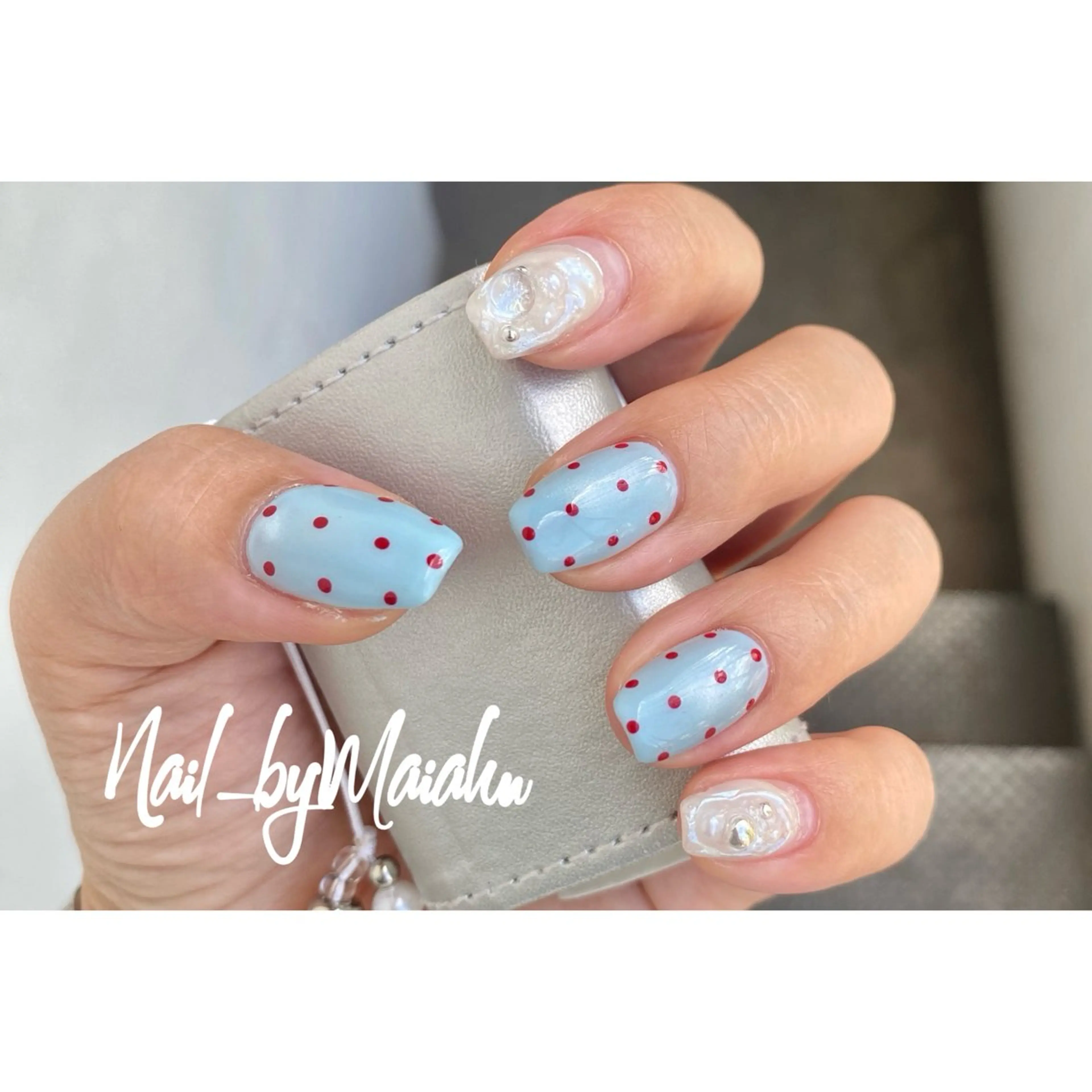 ネイル ⏦マイアン 𐙚 NUDGE⏦のネイルデザイン