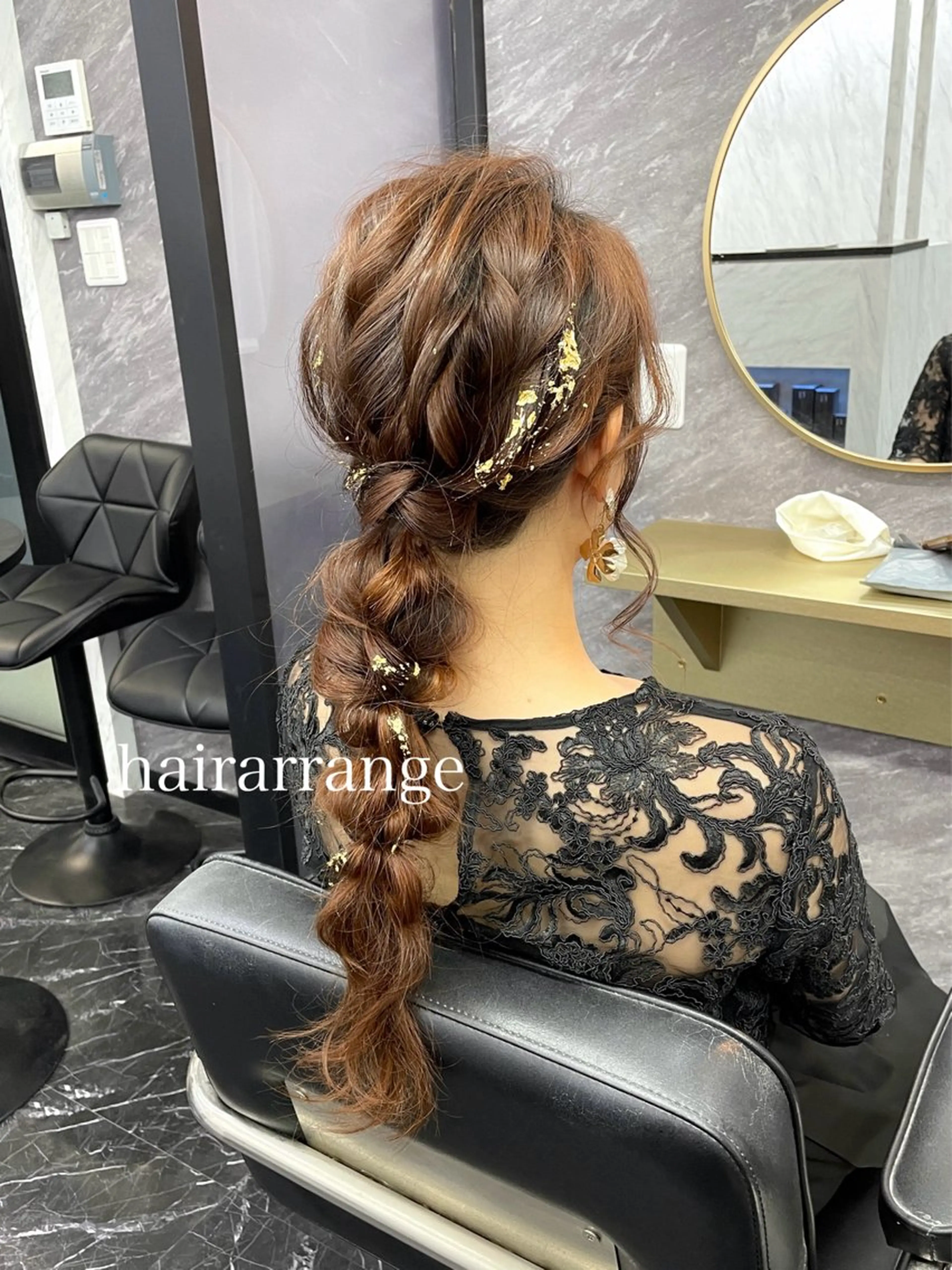 ロング ヘアアレンジ エクステ🩵ブリーチ 韓国ヘア🩵KAEのヘアスタイル