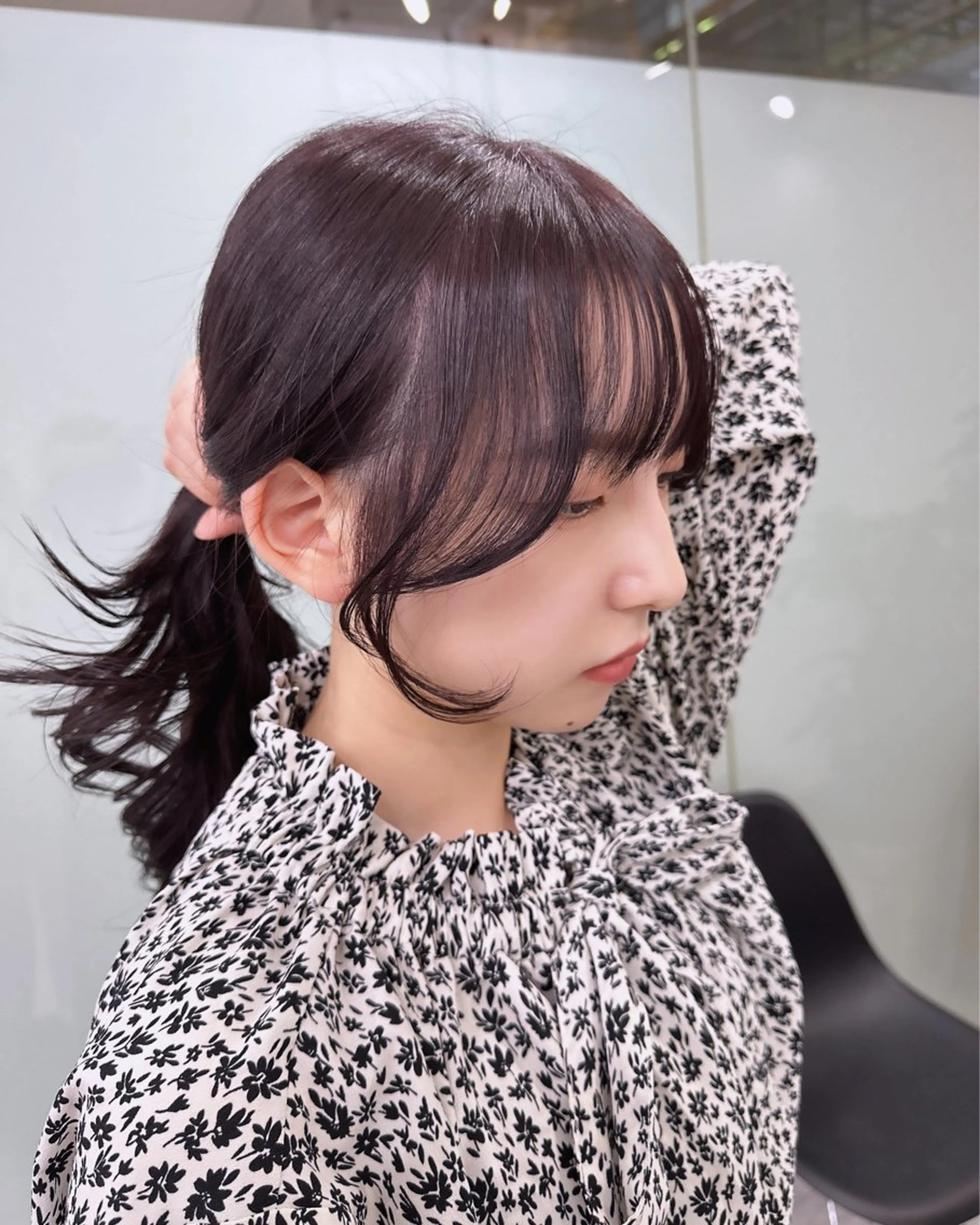 ロング カラー 韓国風/顔周りカット /髪質改善RYOTAのヘアスタイル