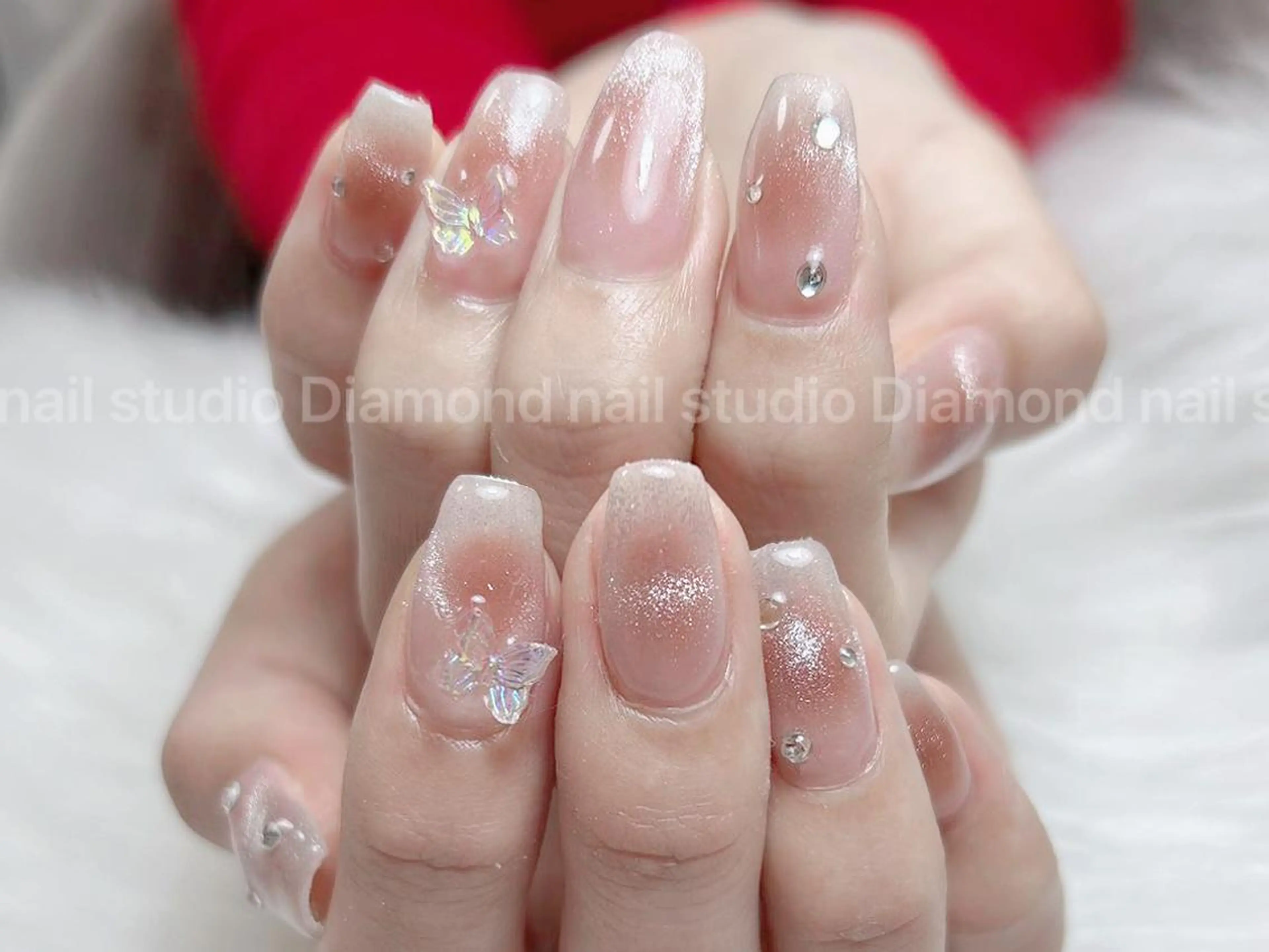 ネイル ハンドネイル DIAMOND Nail🍒のネイルデザイン
