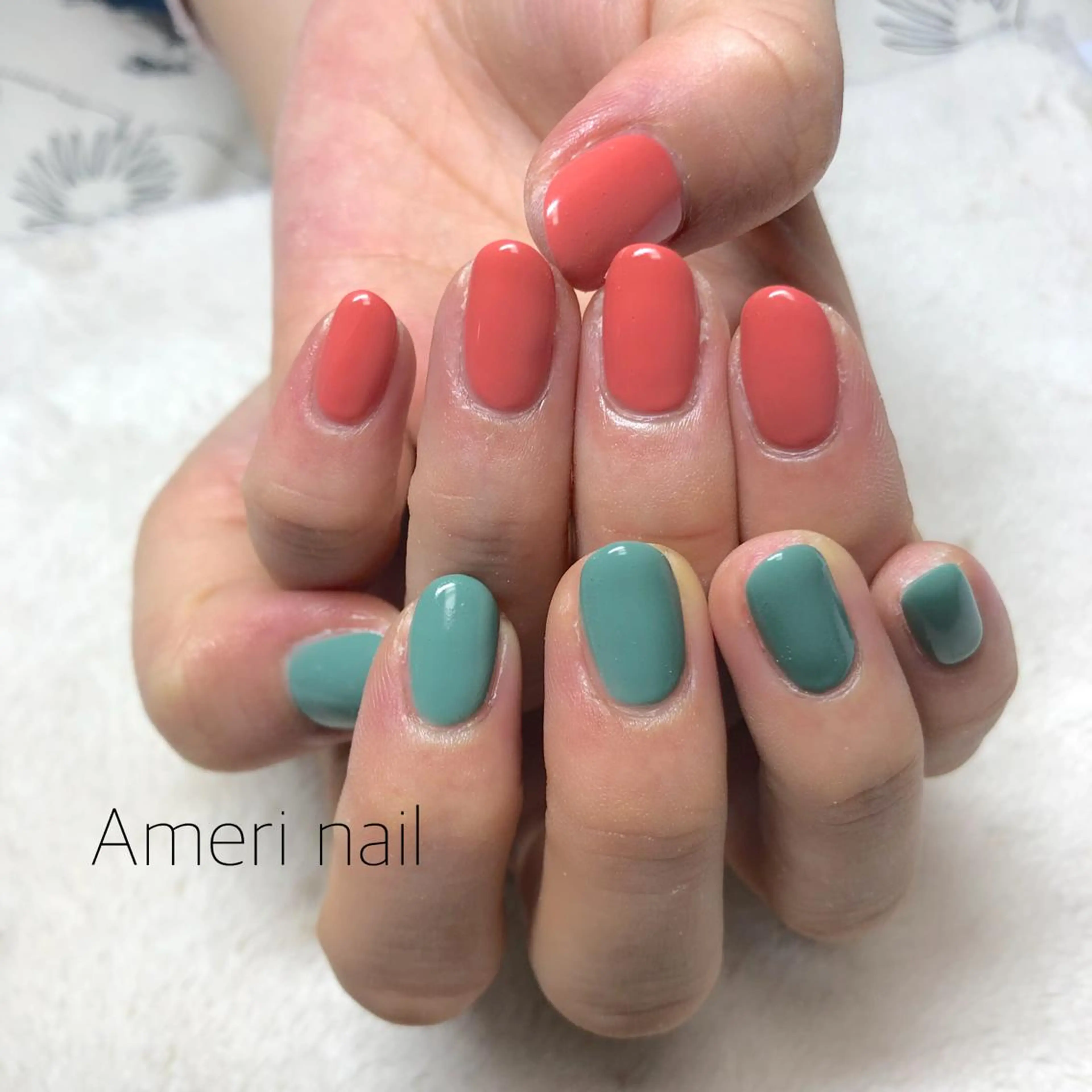 ネイル ハンドネイル Ameri nail /UKIのネイルデザイン