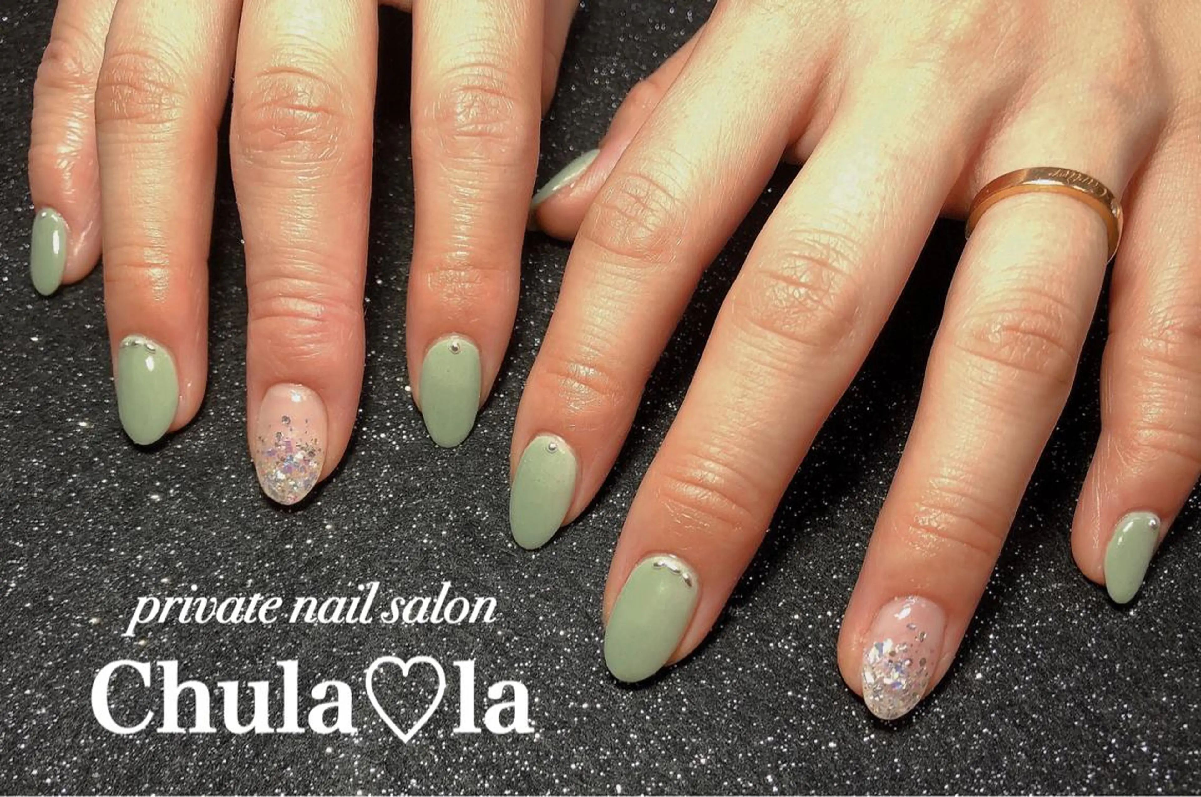 ネイル 持ち込み Chula♡la 豊見城市高安のネイルデザイン