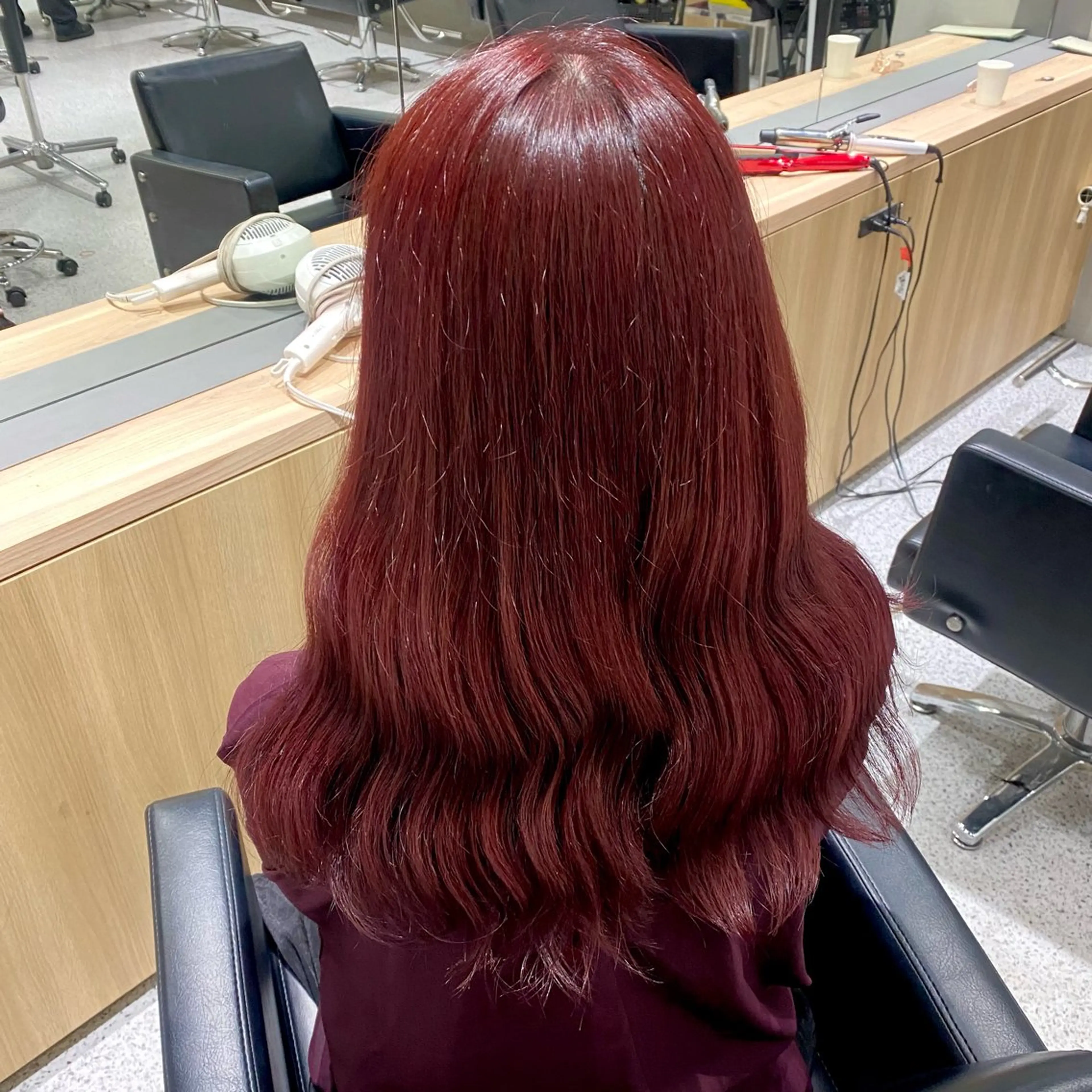 ロング カラー Miyu's所属・juri .のヘアスタイル