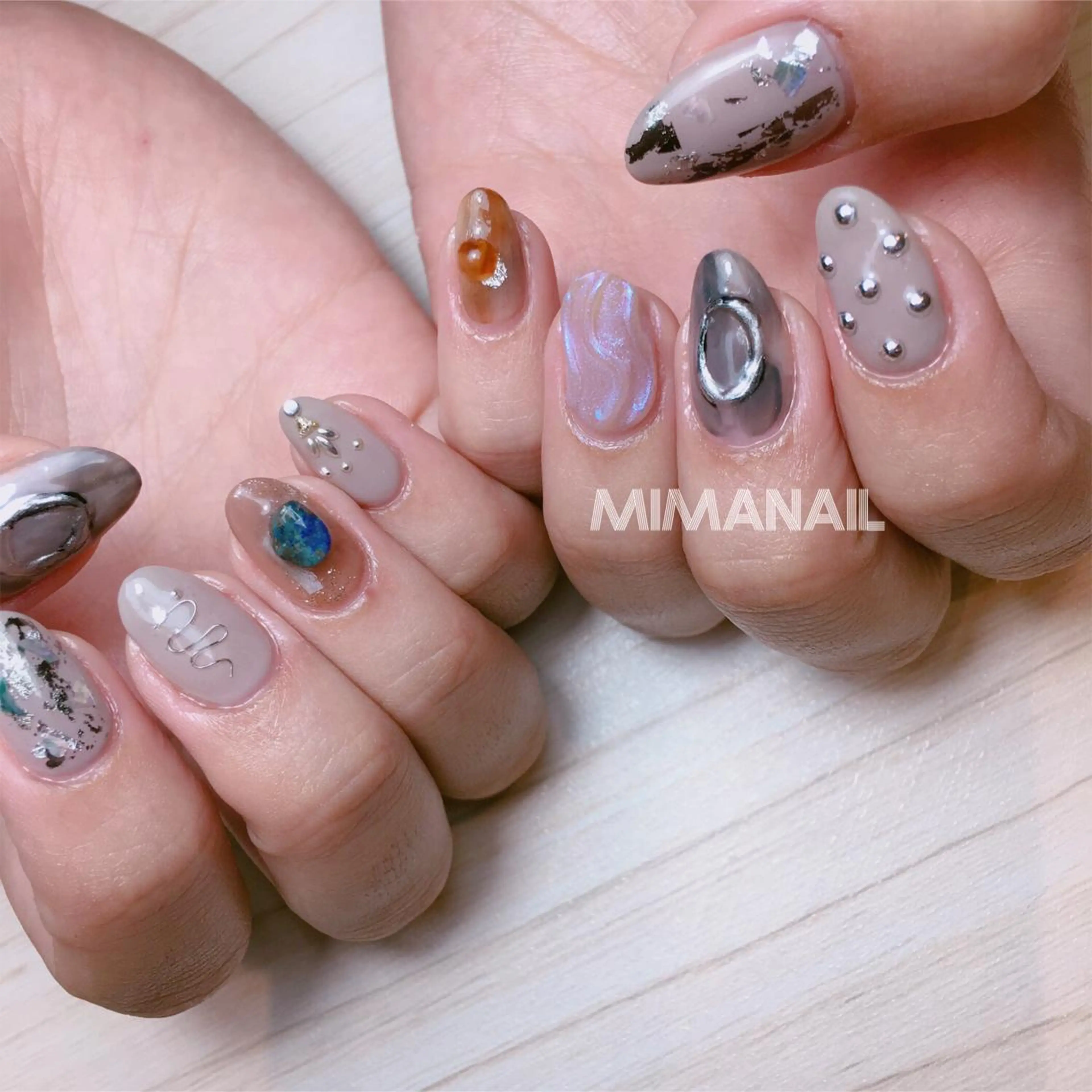 ネイル ハンドネイル mima nailのネイルデザイン
