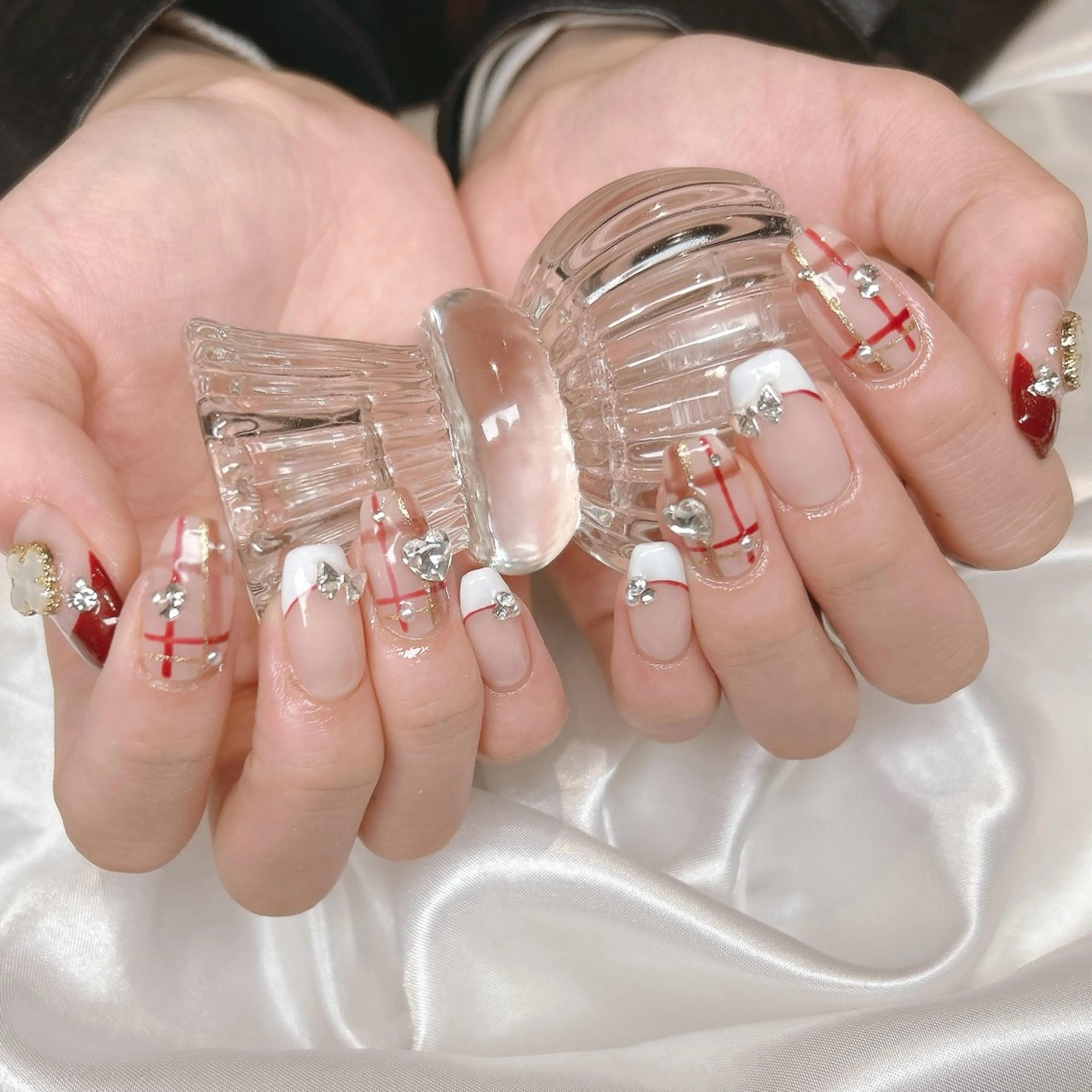 ネイル ハンドネイル junna のぞいてねのネイルデザイン