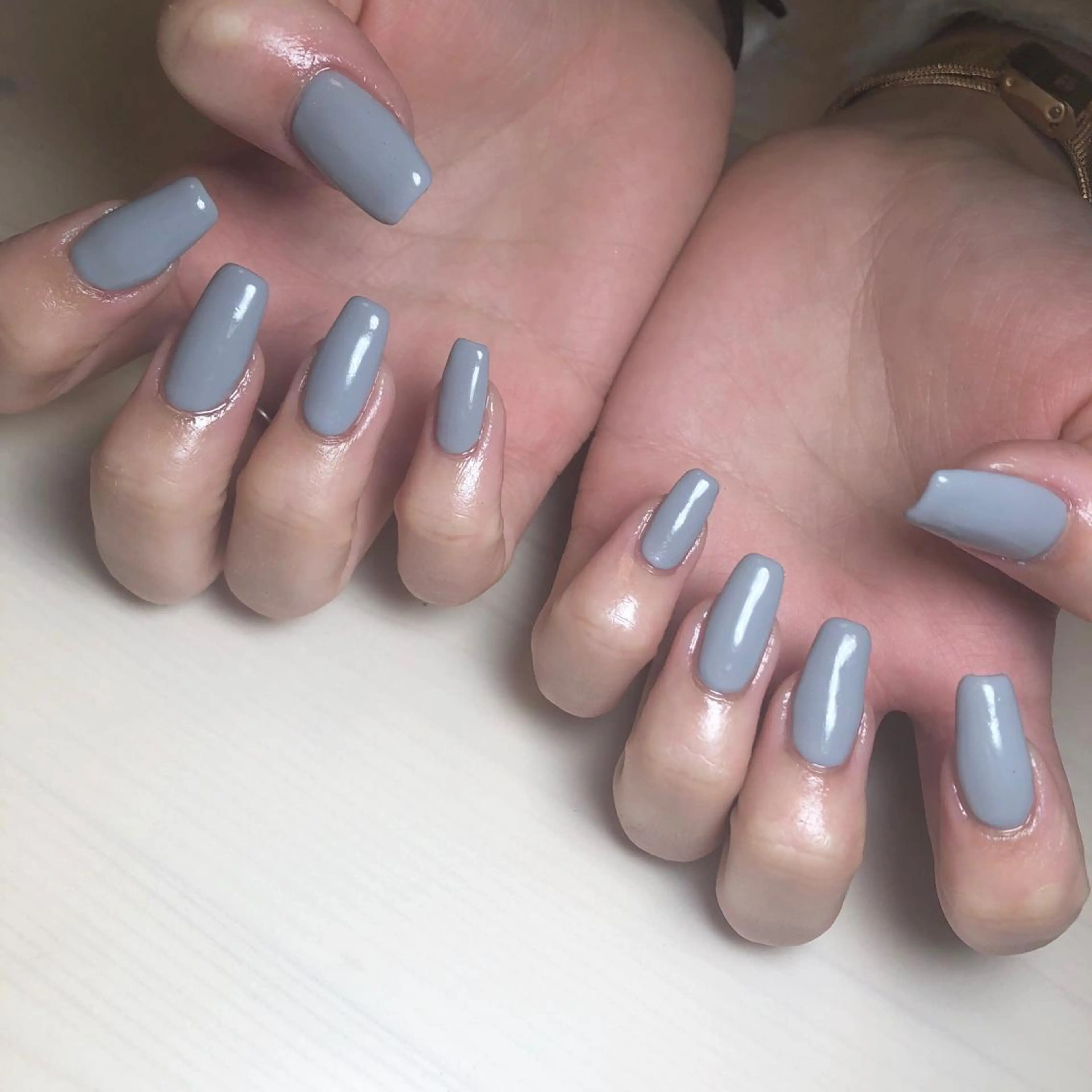 スカルプ長さだし10本💜(オフあり)の写真