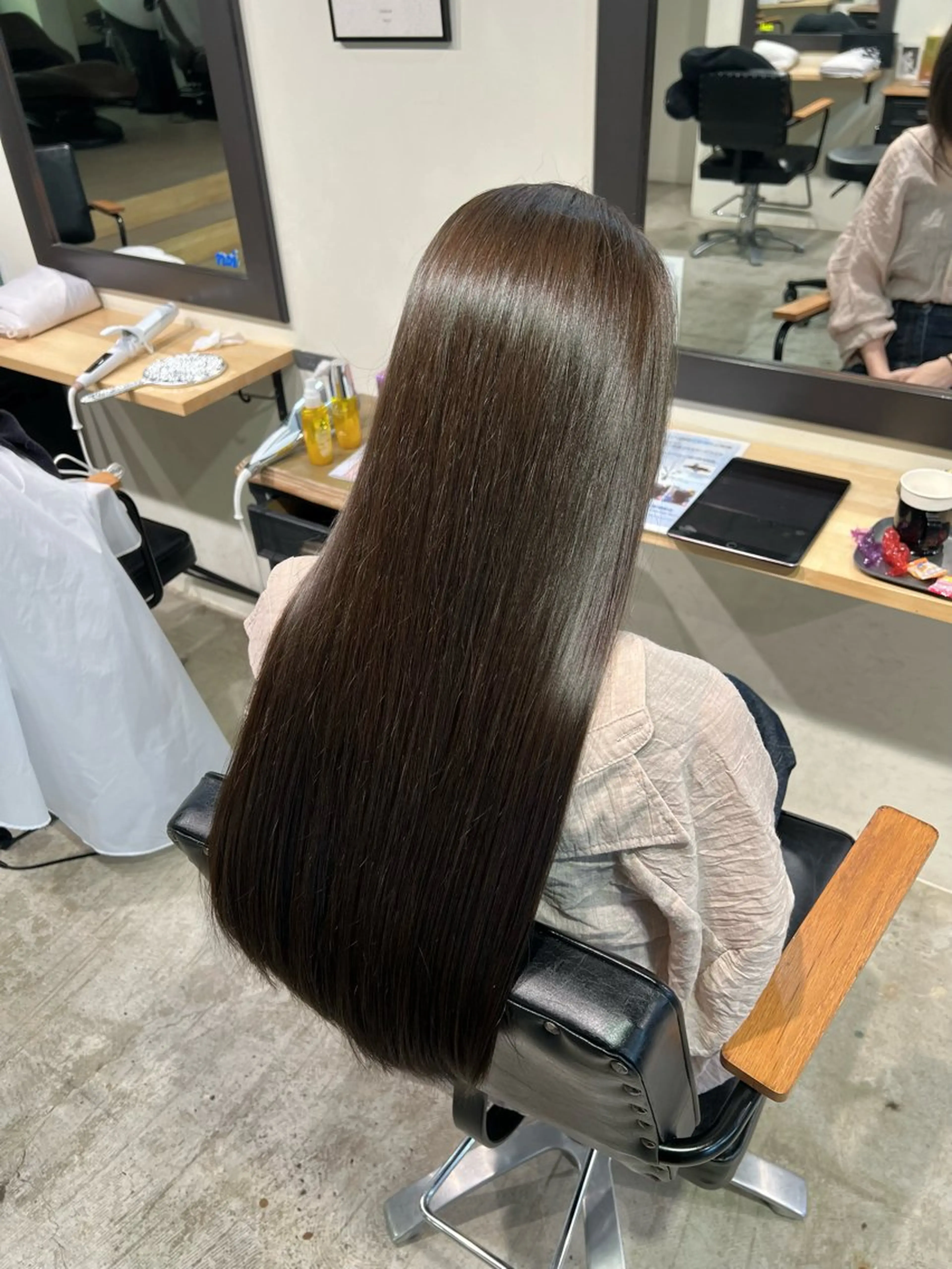 ロング カラー カット ヘアカラー トリートメント 金山/透明感カラー レイヤー/木澤 航のヘアスタイル