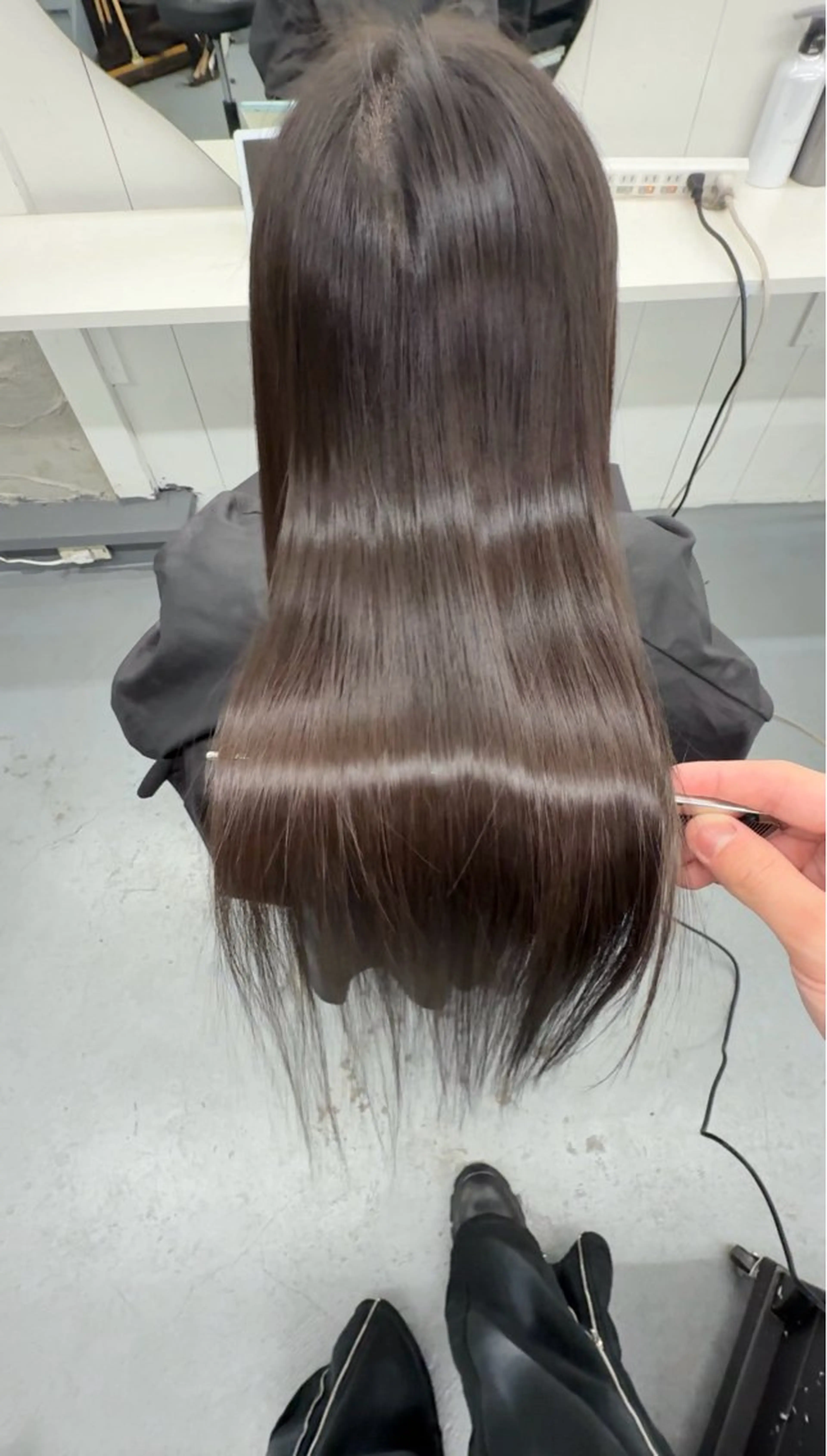 ロング カット 縮毛矯正 (柏)美髪矯正 髪質改善特化だいちのヘアスタイル