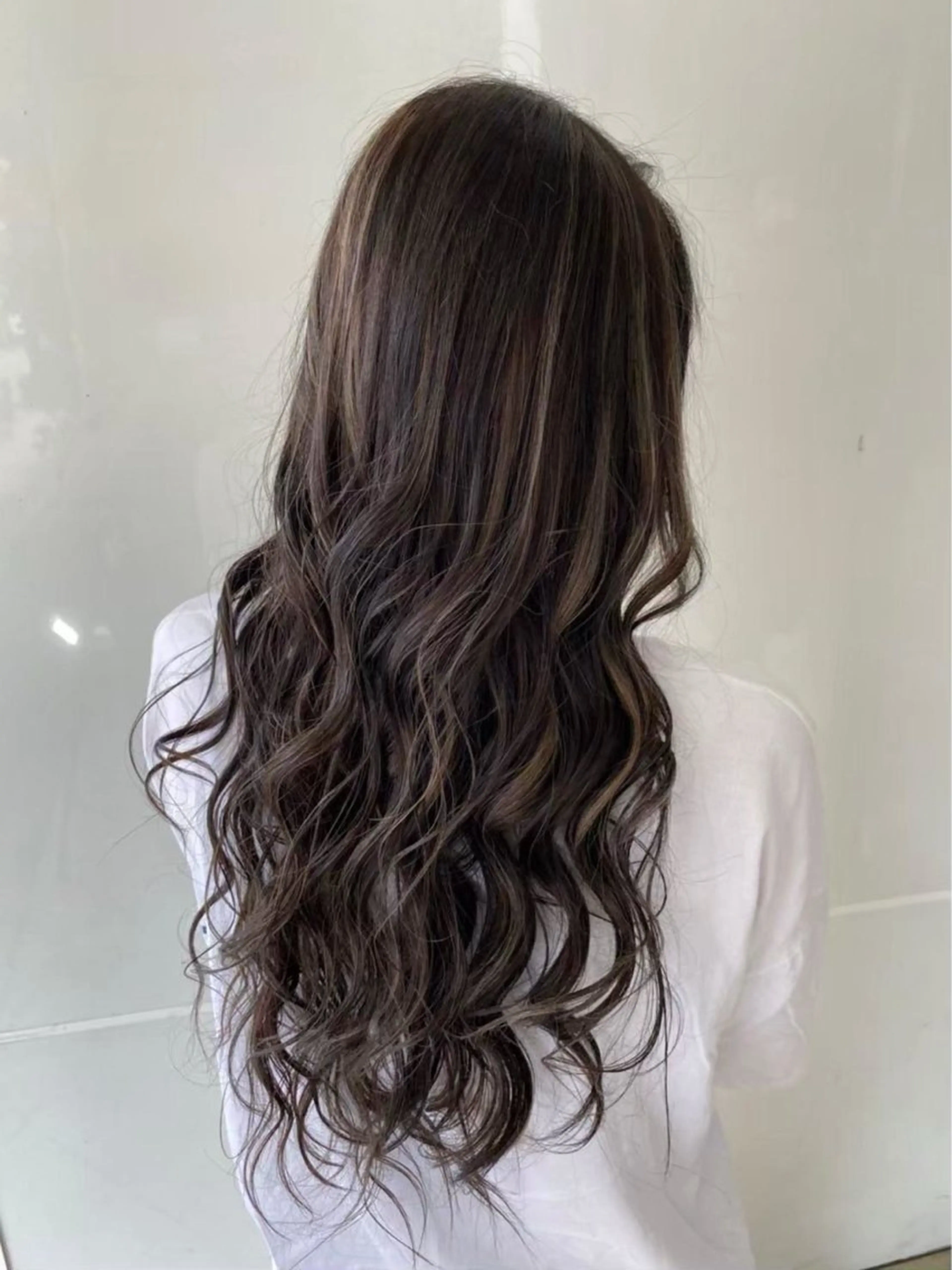 カラー ヘアカラー トリートメント 韓国レイヤー/カラー 🐈‍⬛💗miyuのヘアスタイル