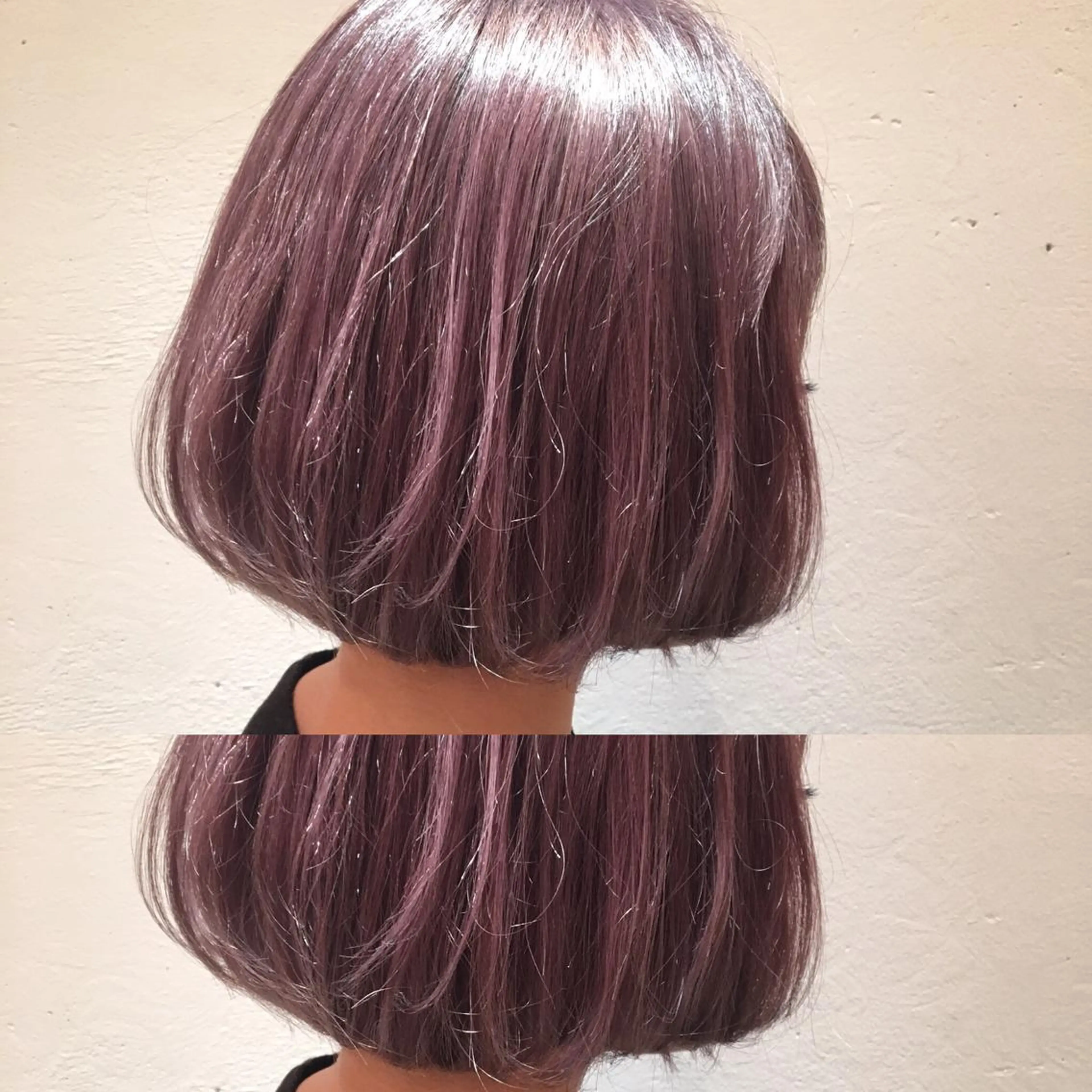 ミディアム カラー THE DAY所属・AKI HASHIMOTOのヘアスタイル