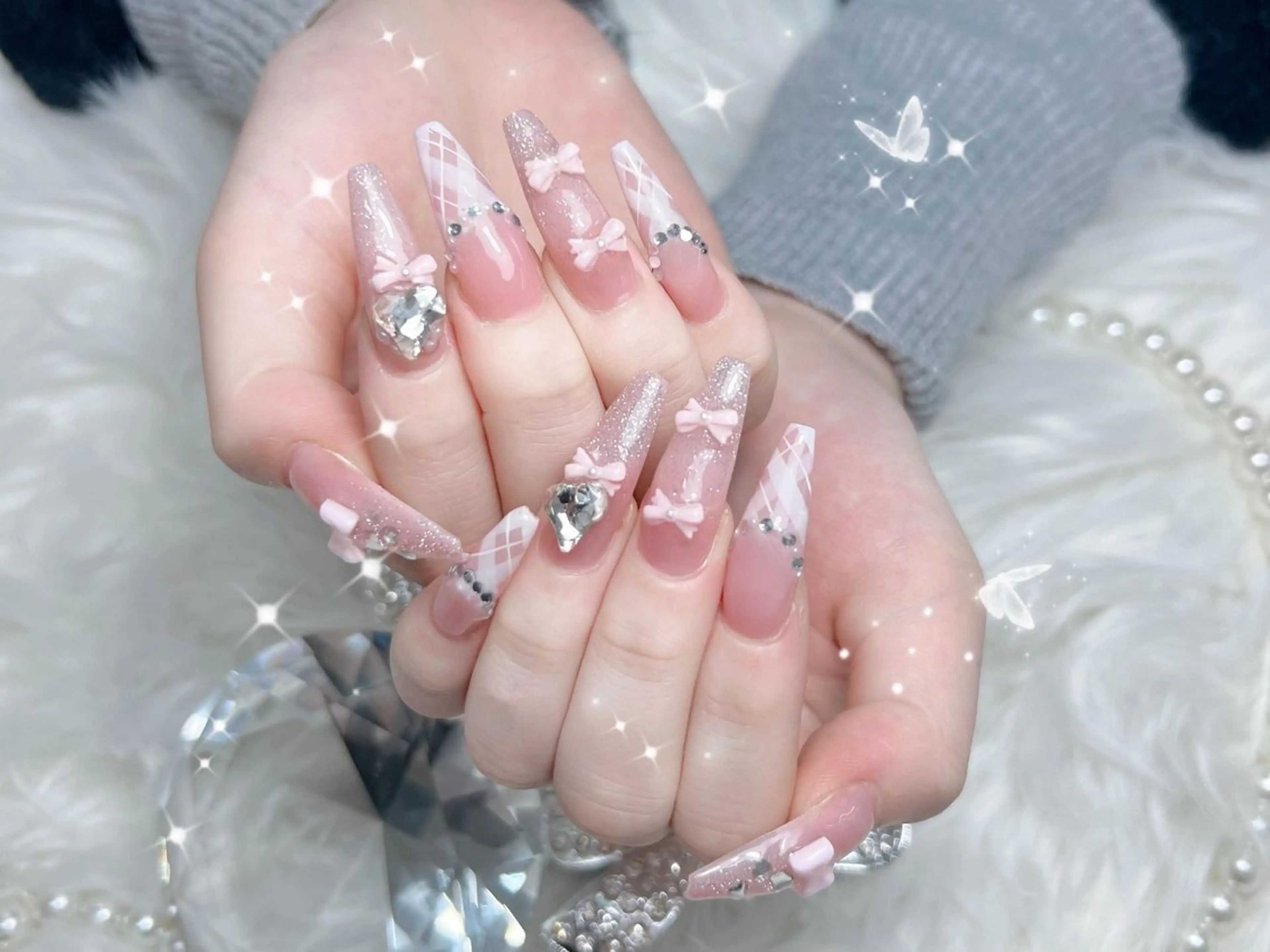 ネイル ハンドネイル ハンドケア Nova Nail Nambaのネイルデザイン