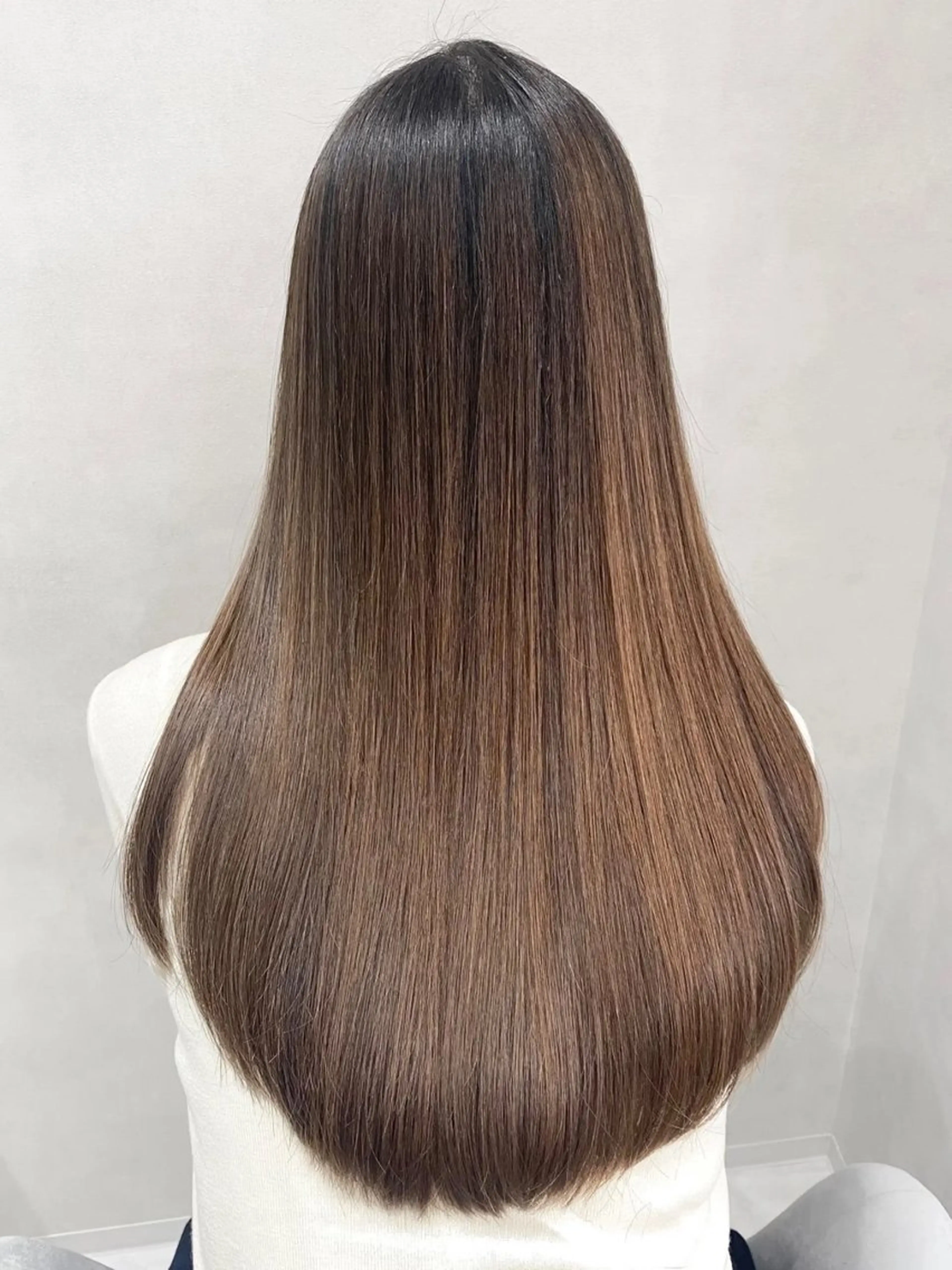 ロング TERRACE LUXBE阿倍野アポロ店所属・清家 /人生を変える 髪質改善ストレートのヘアスタイル
