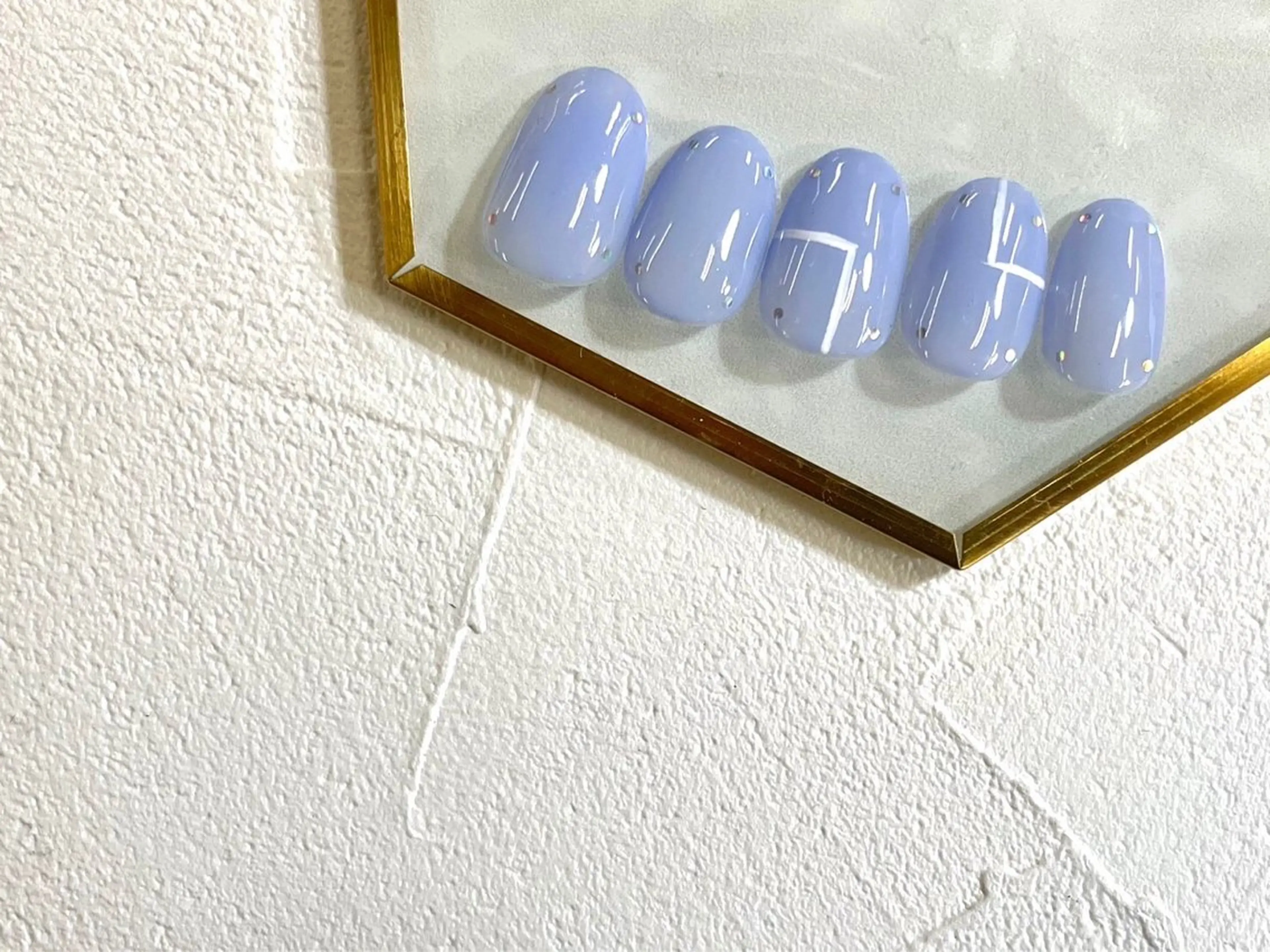 ネイル ⭐︎休業中の練習⭐︎ JNA認定講師髙橋のネイルデザイン