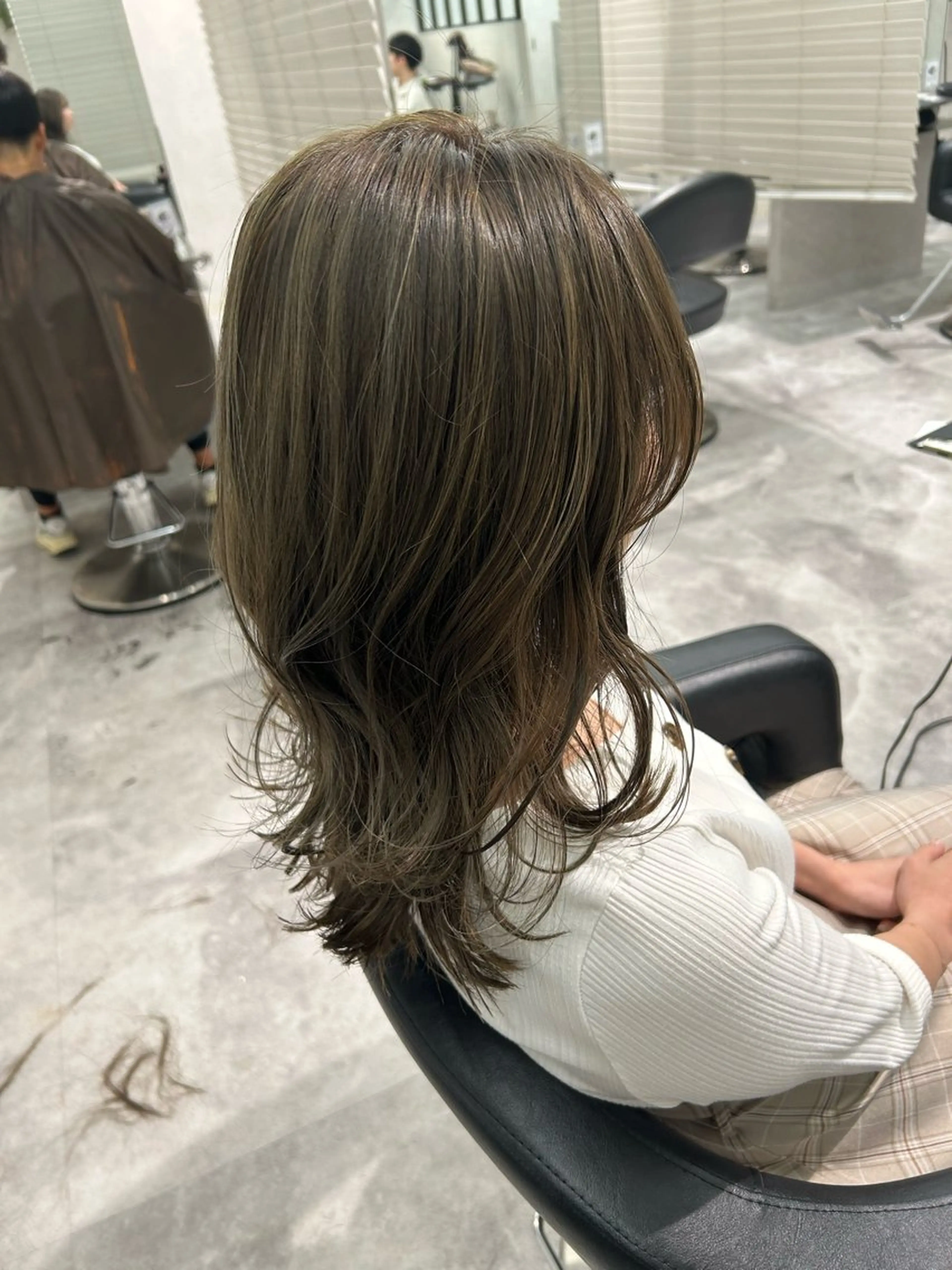 カラー HAIR＆MAKE EARTH元住吉所属・圧倒的艶髪✨ 掛川大輝のヘアスタイル