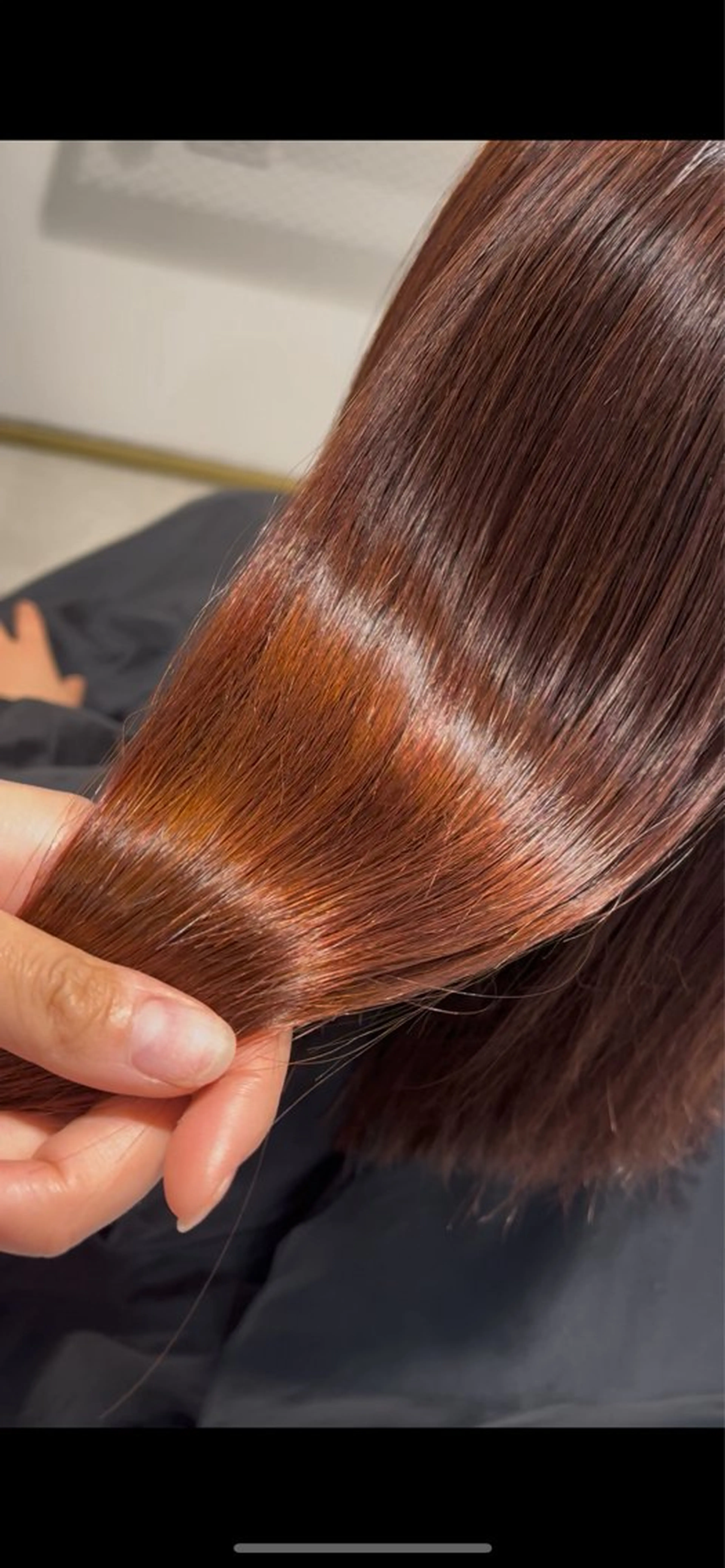 おすすめ❤️‍🔥カット+ボリュームダウンストレート+バイカルテ髪質再生トリートメントの写真