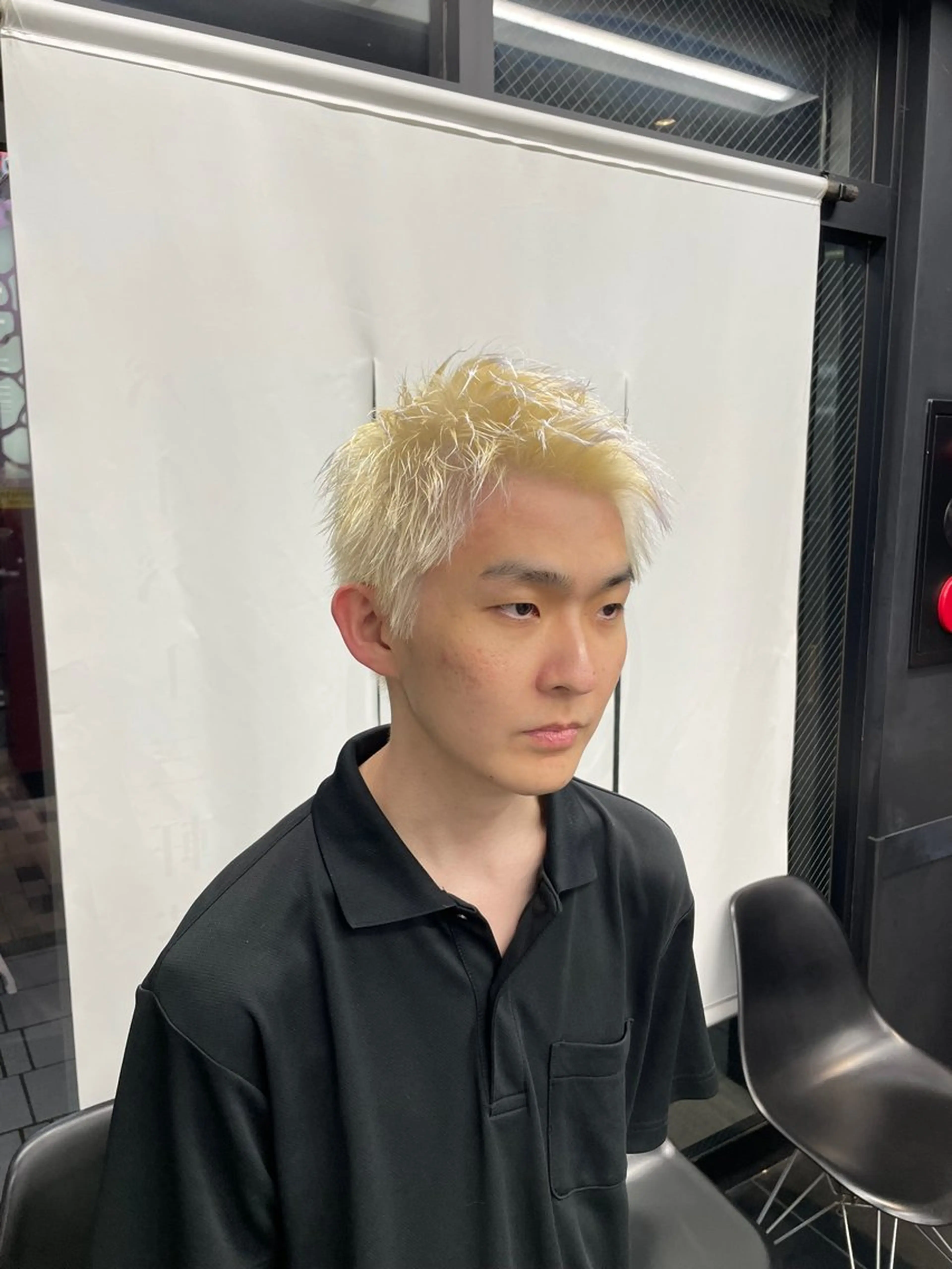 ショート カラー メンズ JUNES man バーバー三軒茶屋所属・MEN'S 限定 / 杉田 星成のヘアスタイル