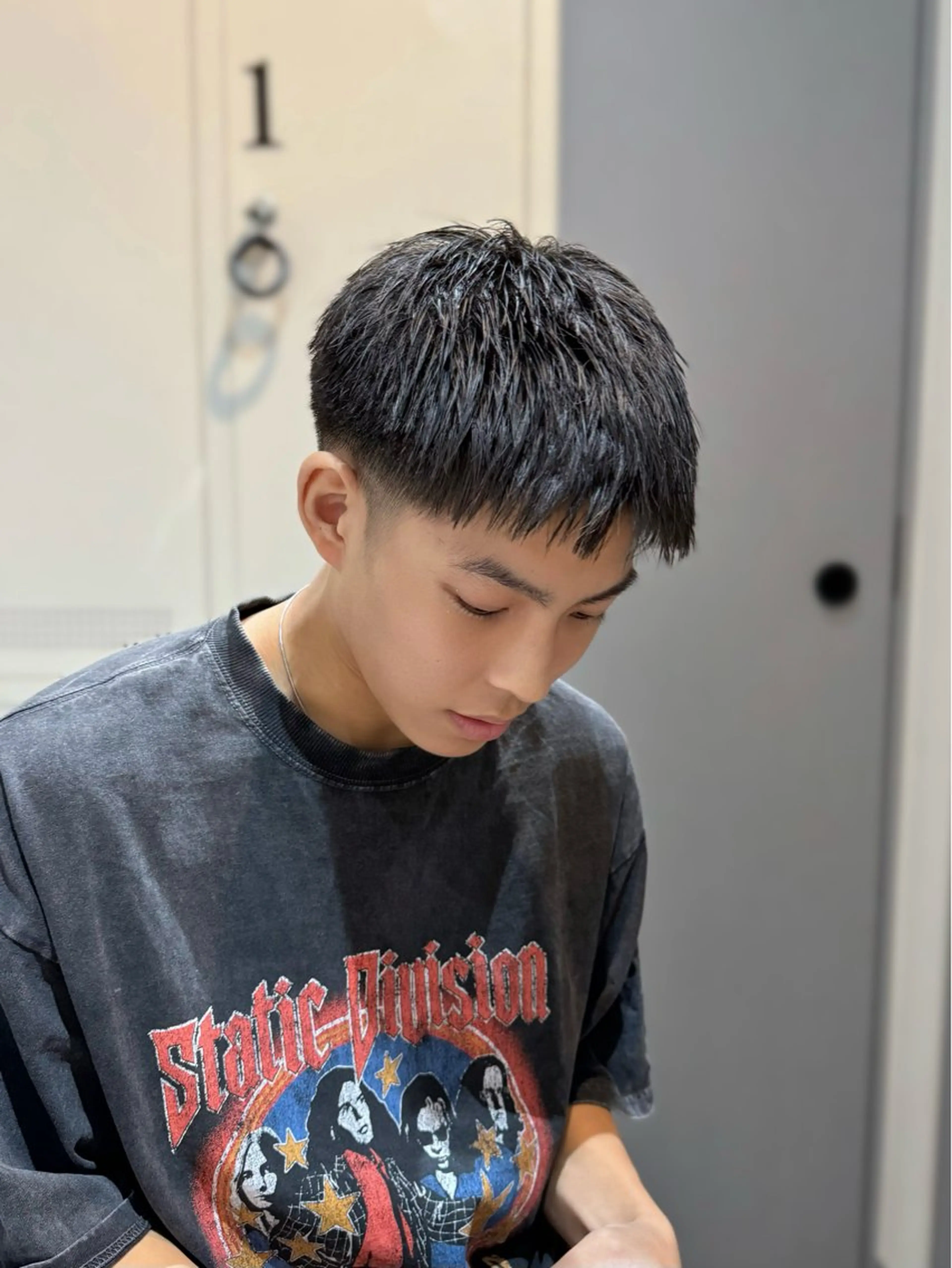 ショート カラー メンズ カット ヘアカラー トリートメント 💈メンズカット💈 No.1💈坂元のヘアスタイル