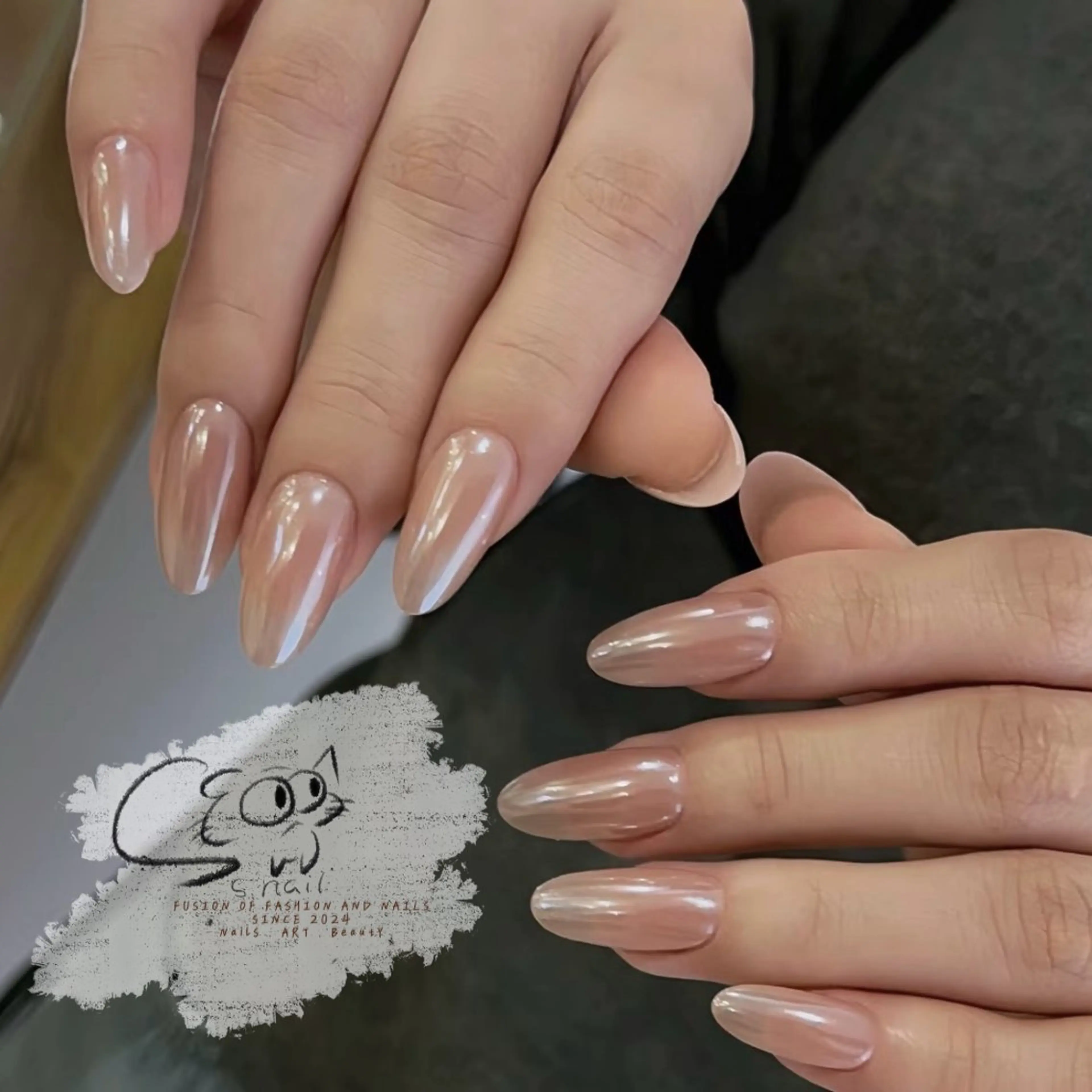 ネイル チークネイル フレンチネイル グラデーション マグネットネイル ワンカラーネイル ハンドネイル S.nail所属・S.nail _のネイルデザイン