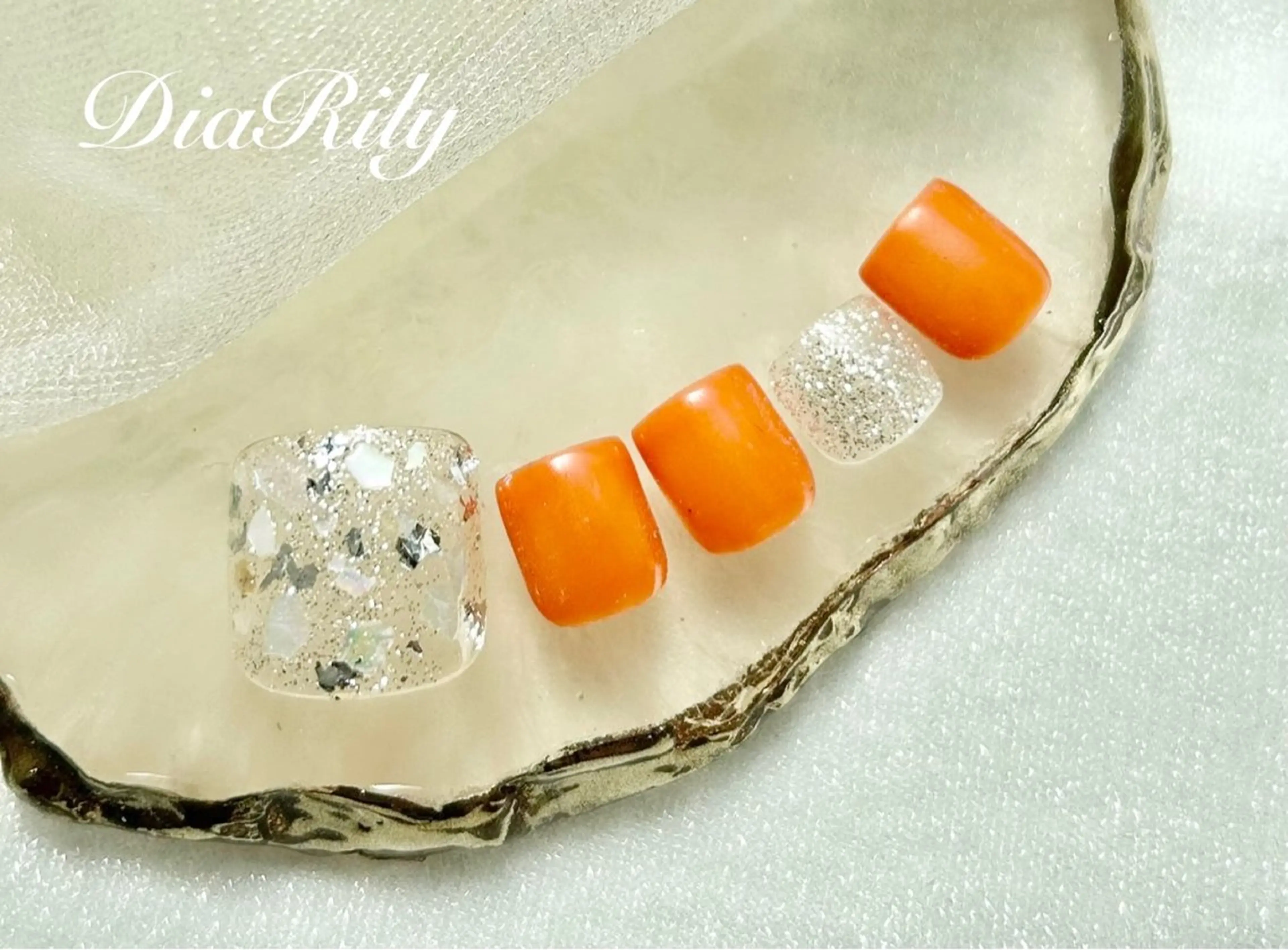 ネイル フットネイル DiaRily所属・diarily はるひのネイルデザイン