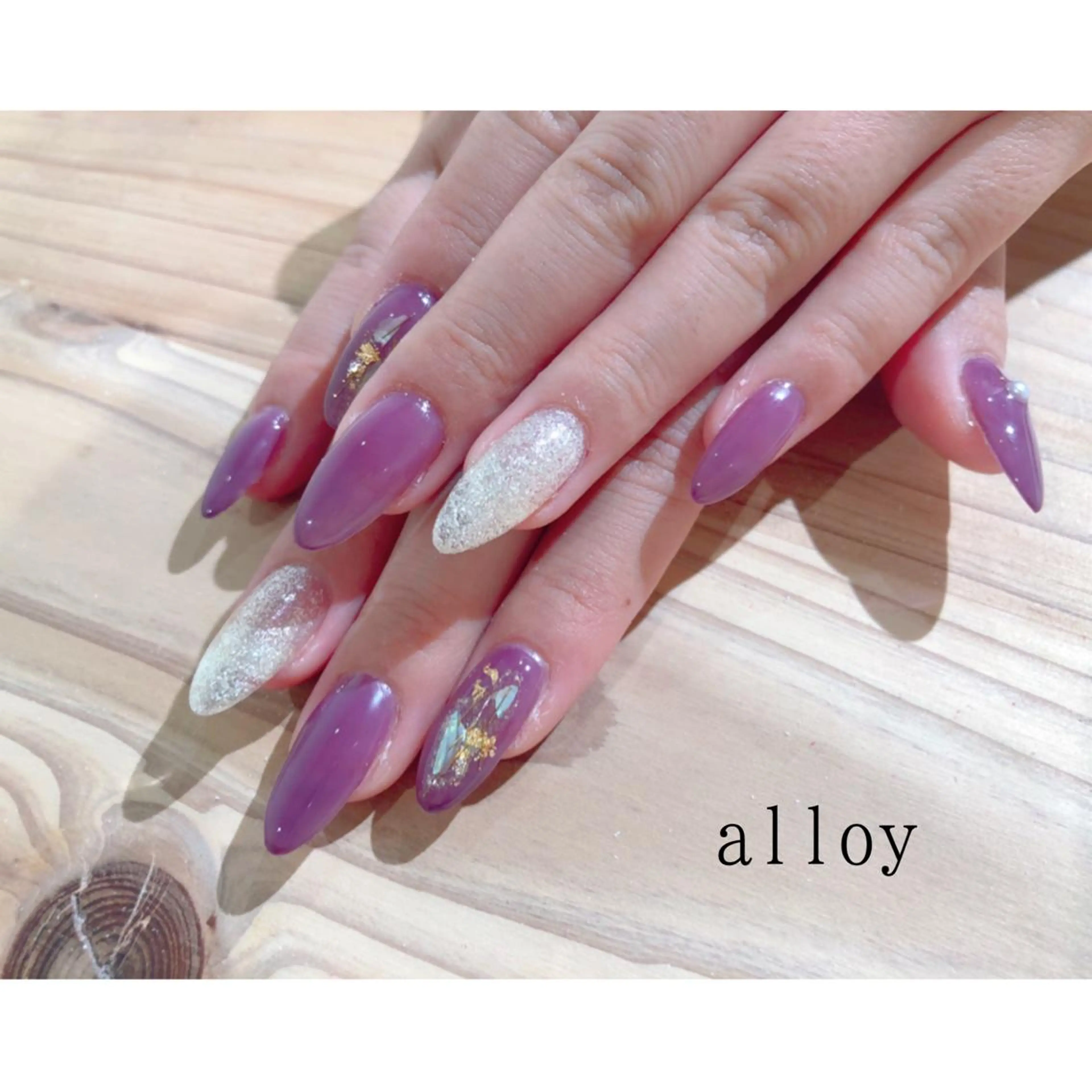 ネイル ハンドネイル alloy nailのネイルデザイン