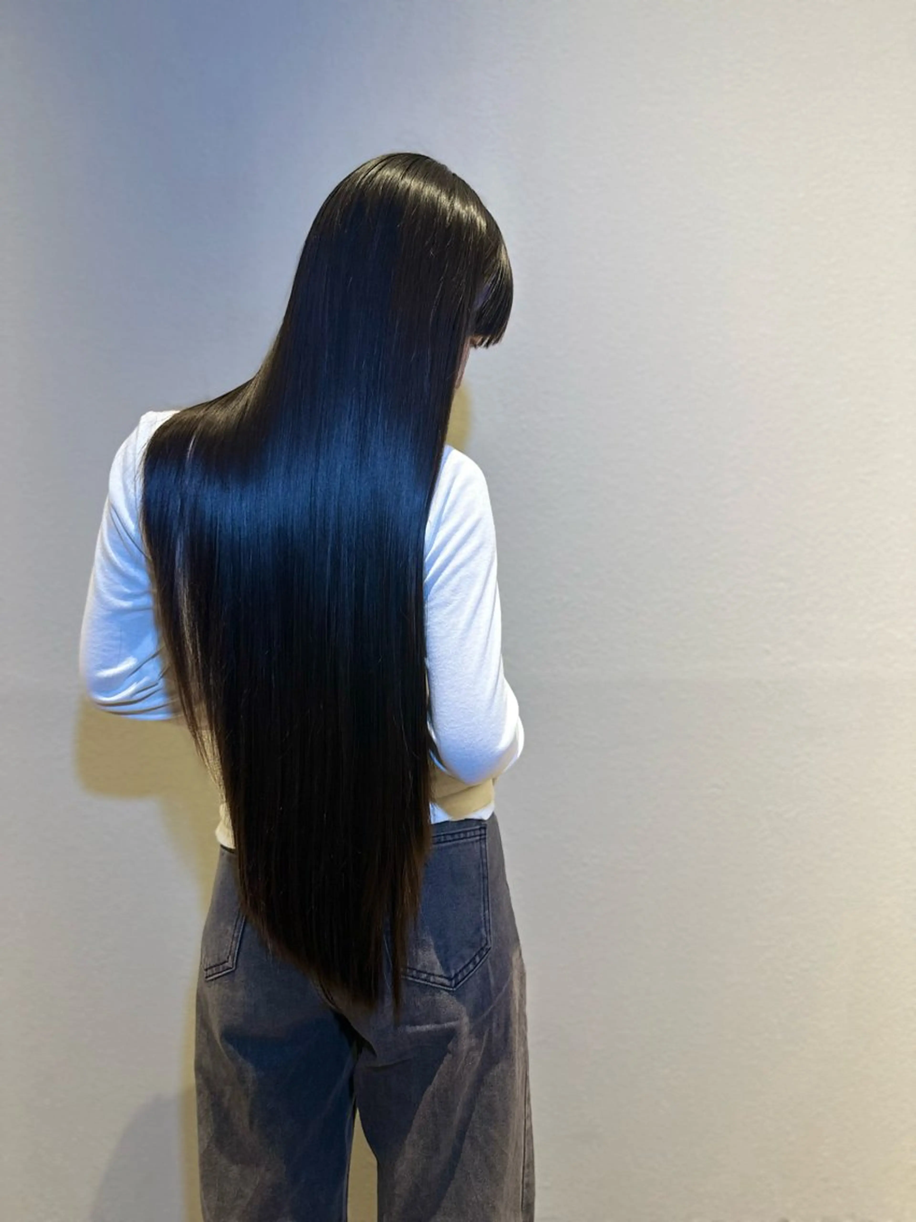 艶髪髪質改善ストレートの写真