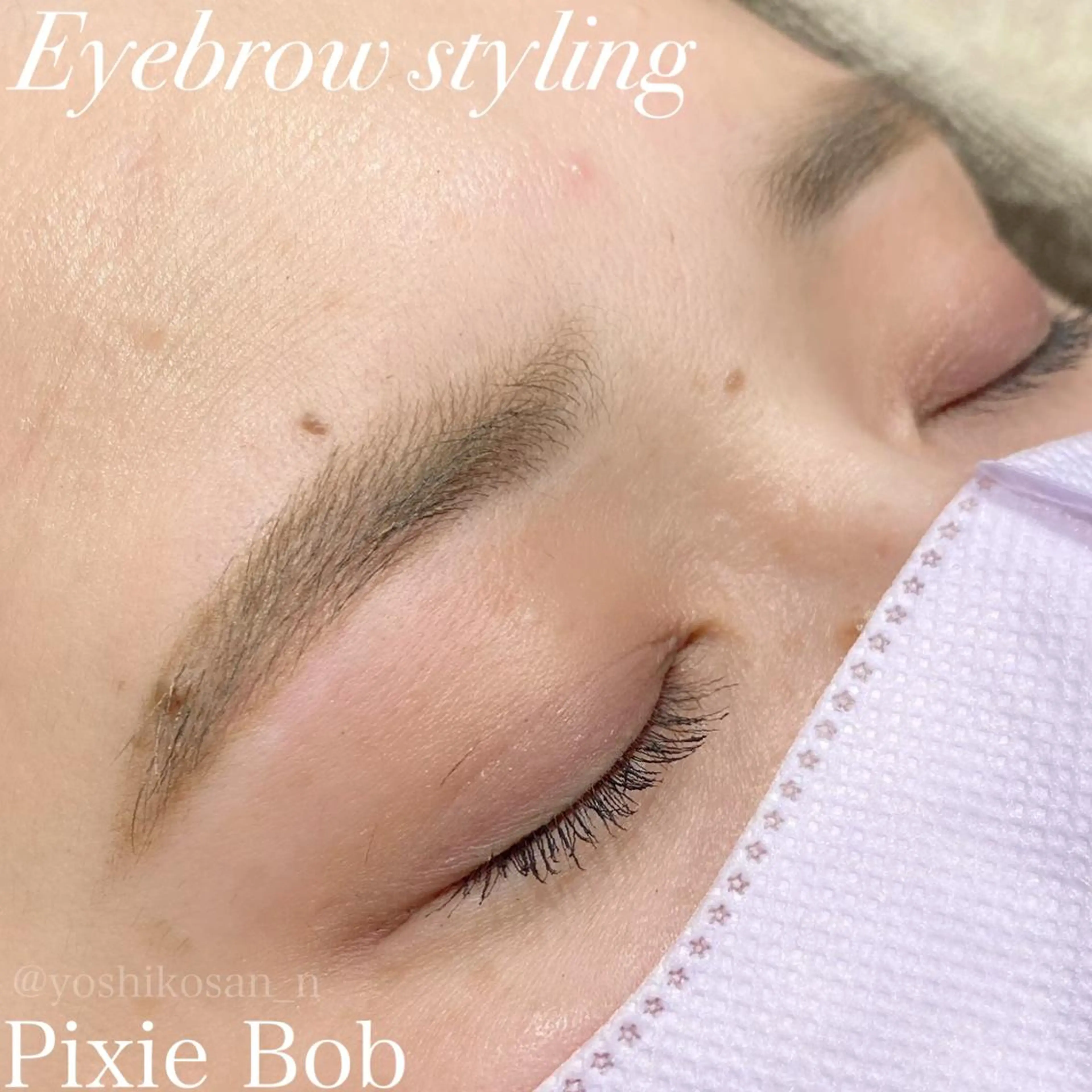 アイブロウ ワックス脱毛 眉カット その他(アイブロウ) Pixie Bob 🐈‍⬛　位田のヘアスタイル