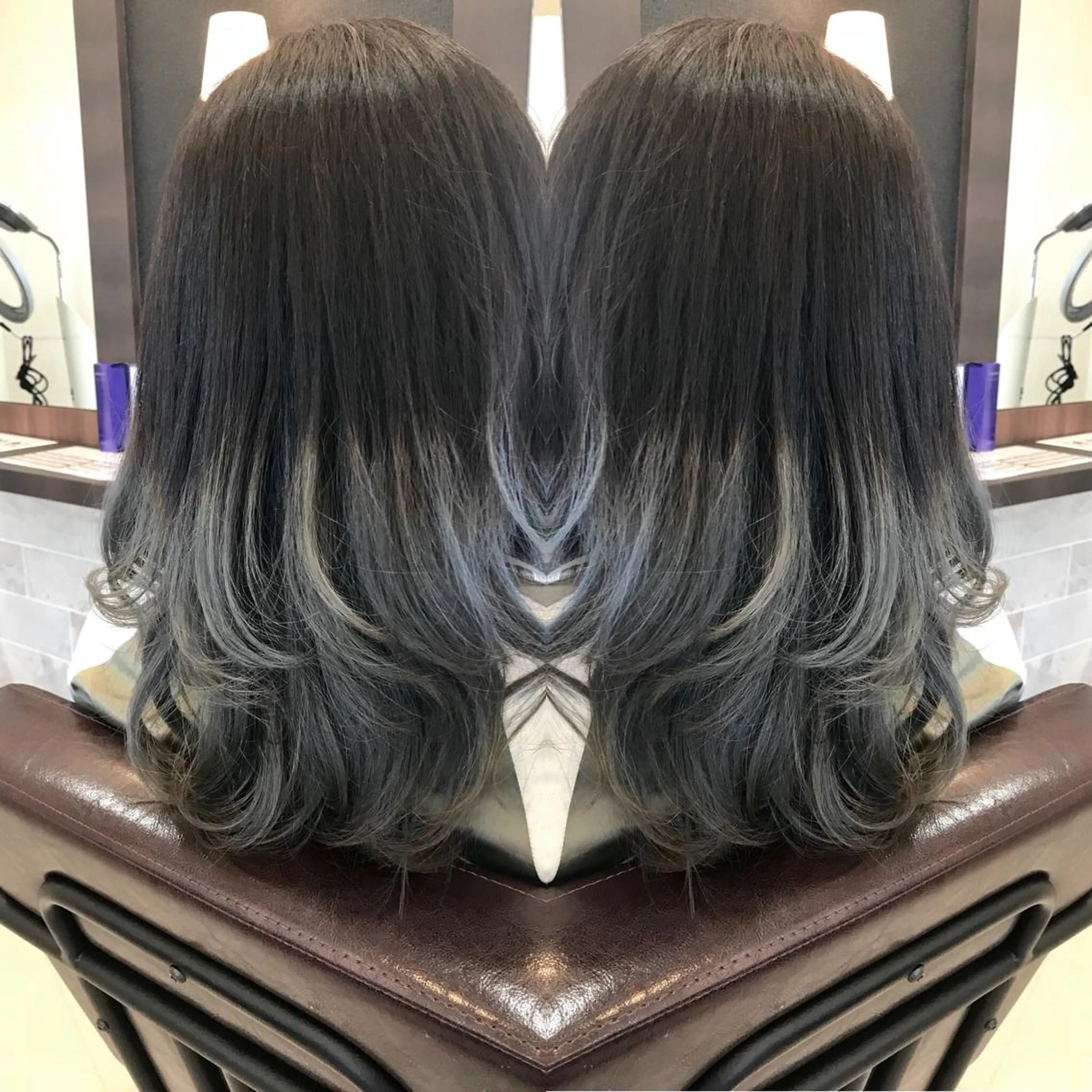 ミディアム カラー 柿沼  洸太のヘアスタイル