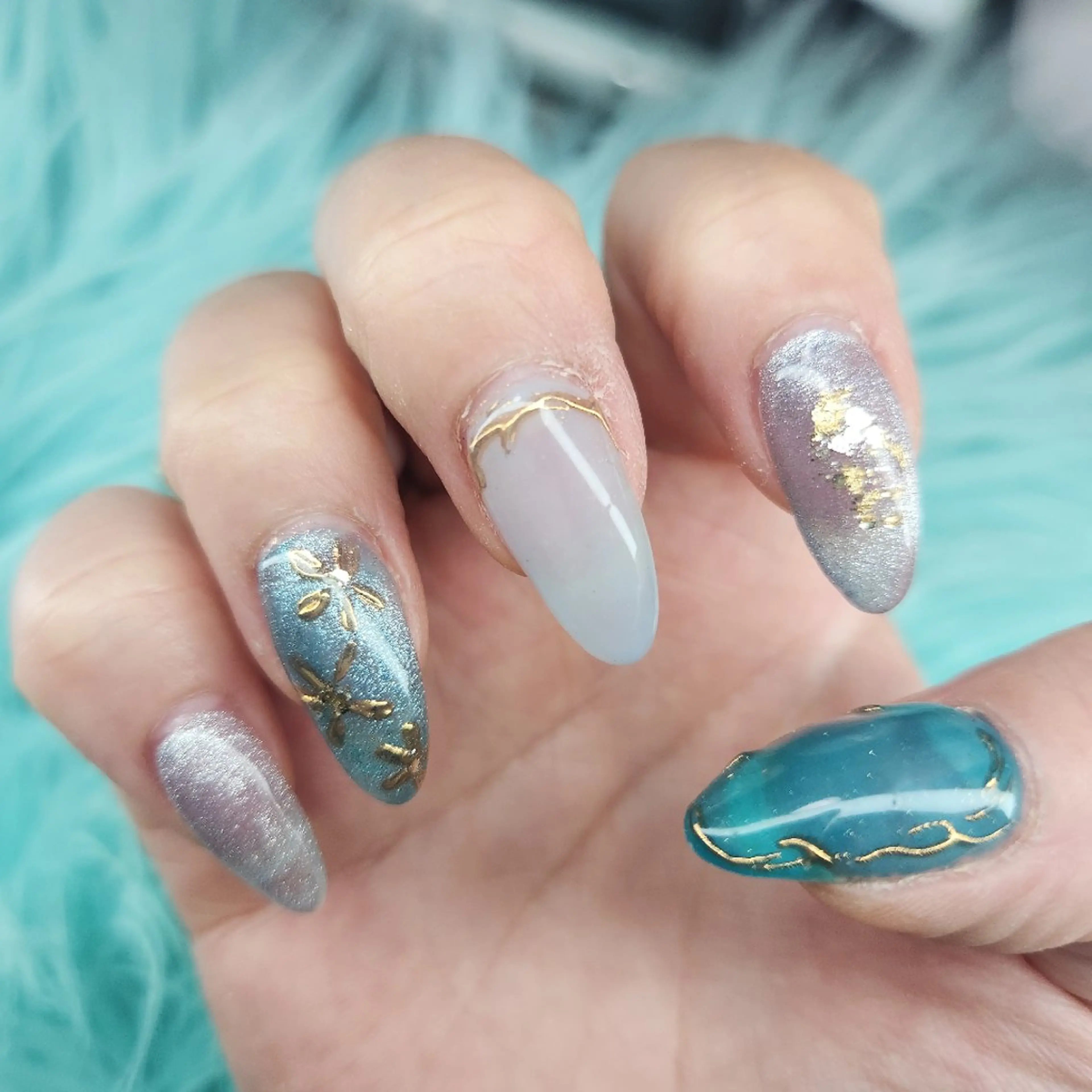 ネイル ジェルネイル メンズネイル Thetis nailsのネイルデザイン