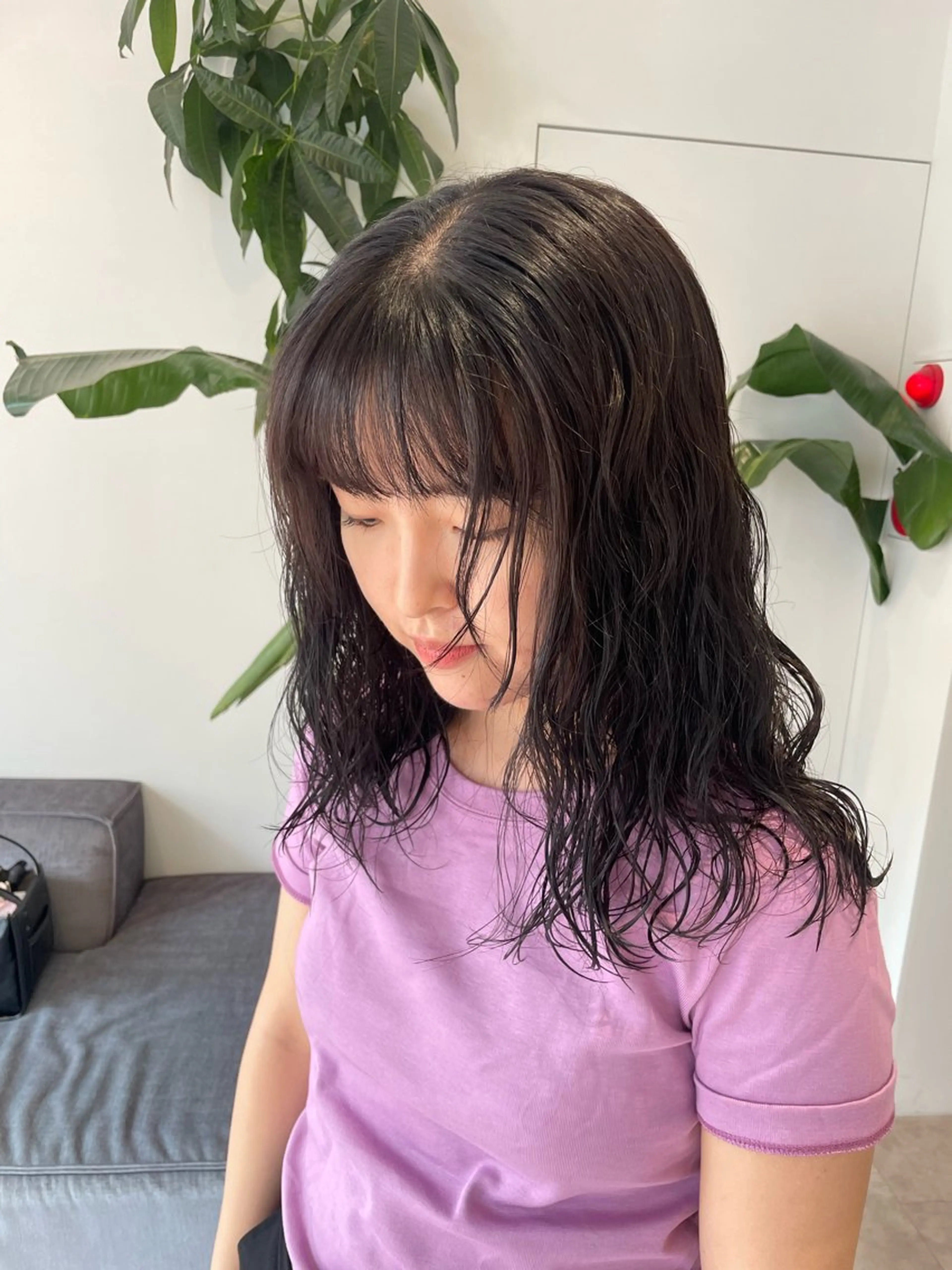 ミディアム NEST by chord （ネストバイコード）所属・🤍関根 朋香🤍のヘアスタイル