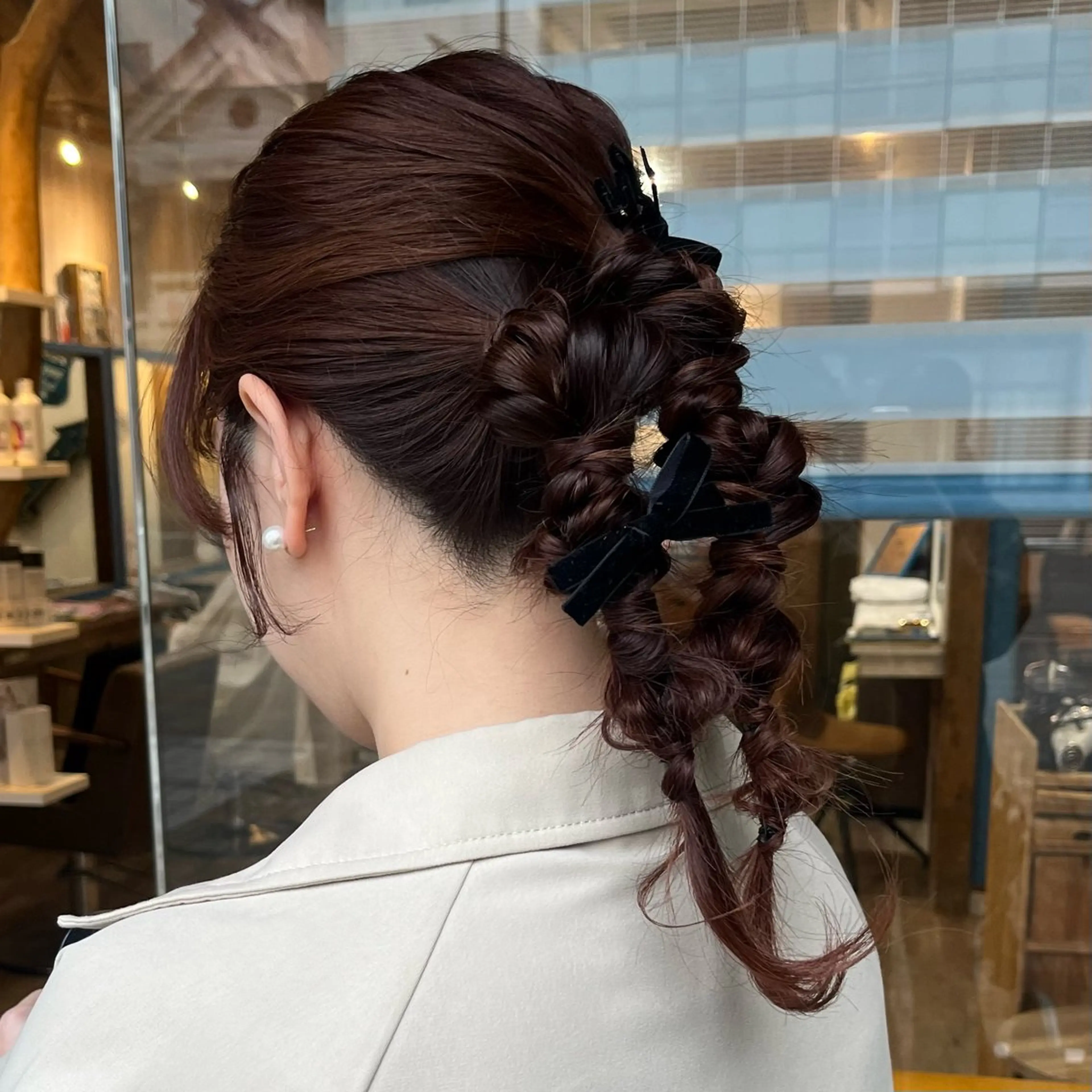 セミロング ヘアアレンジ IMARI /のヘアスタイル