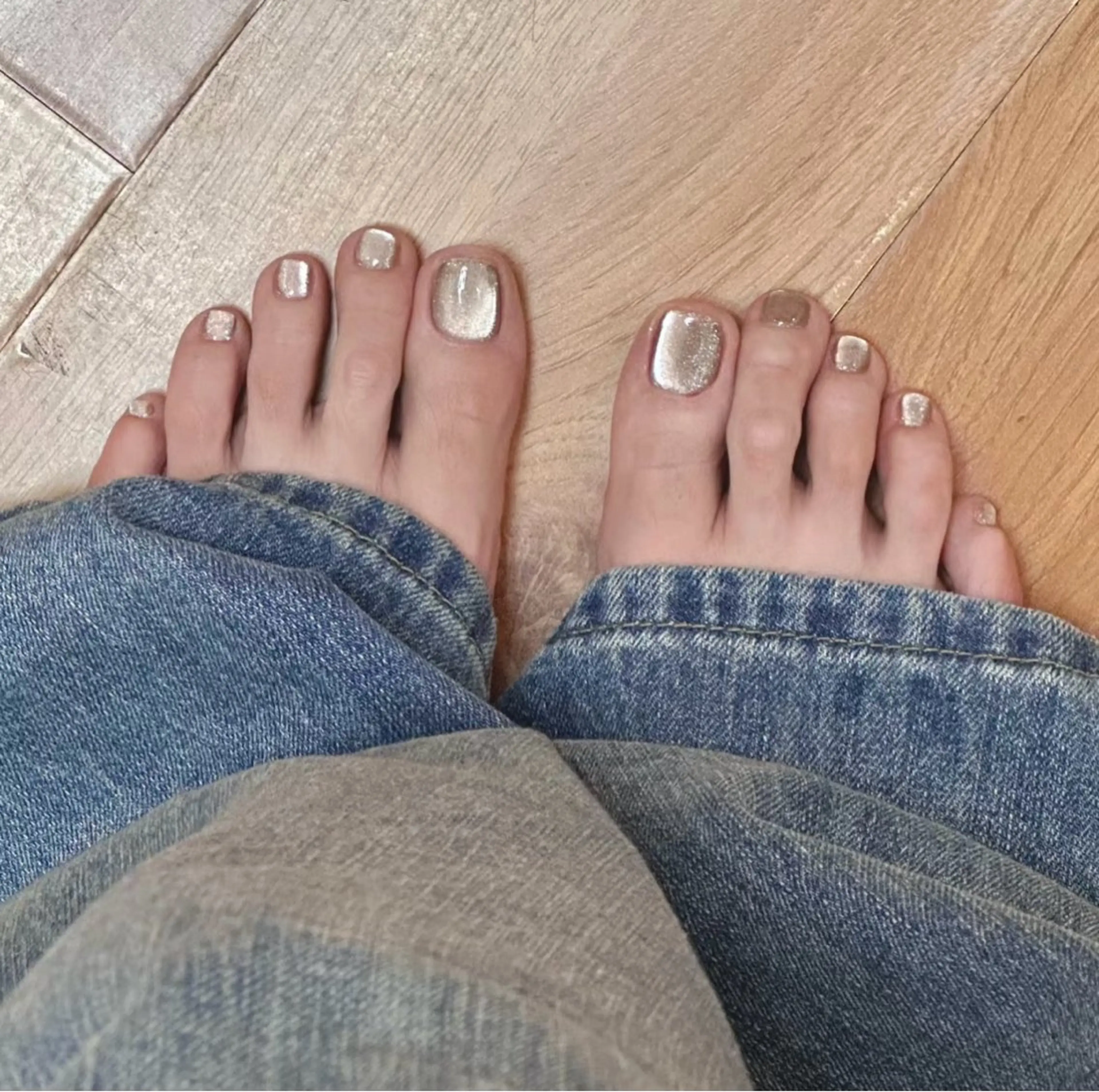 カラー カスミ 💛吉祥寺のネイルデザイン