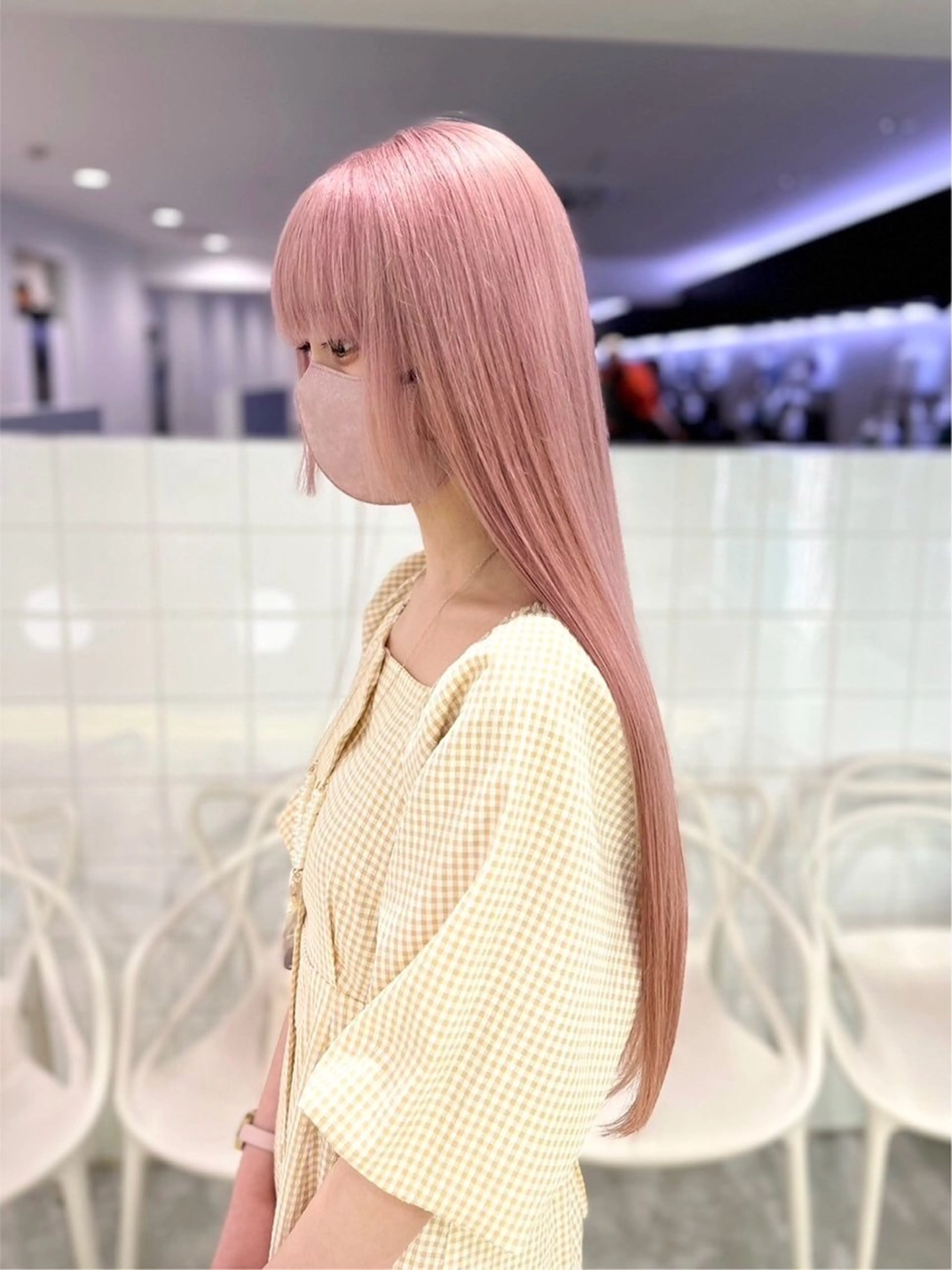 カラー ヘアカラー トリートメント 🌛ハイトーン/ ブロンド🩶MANAのヘアスタイル