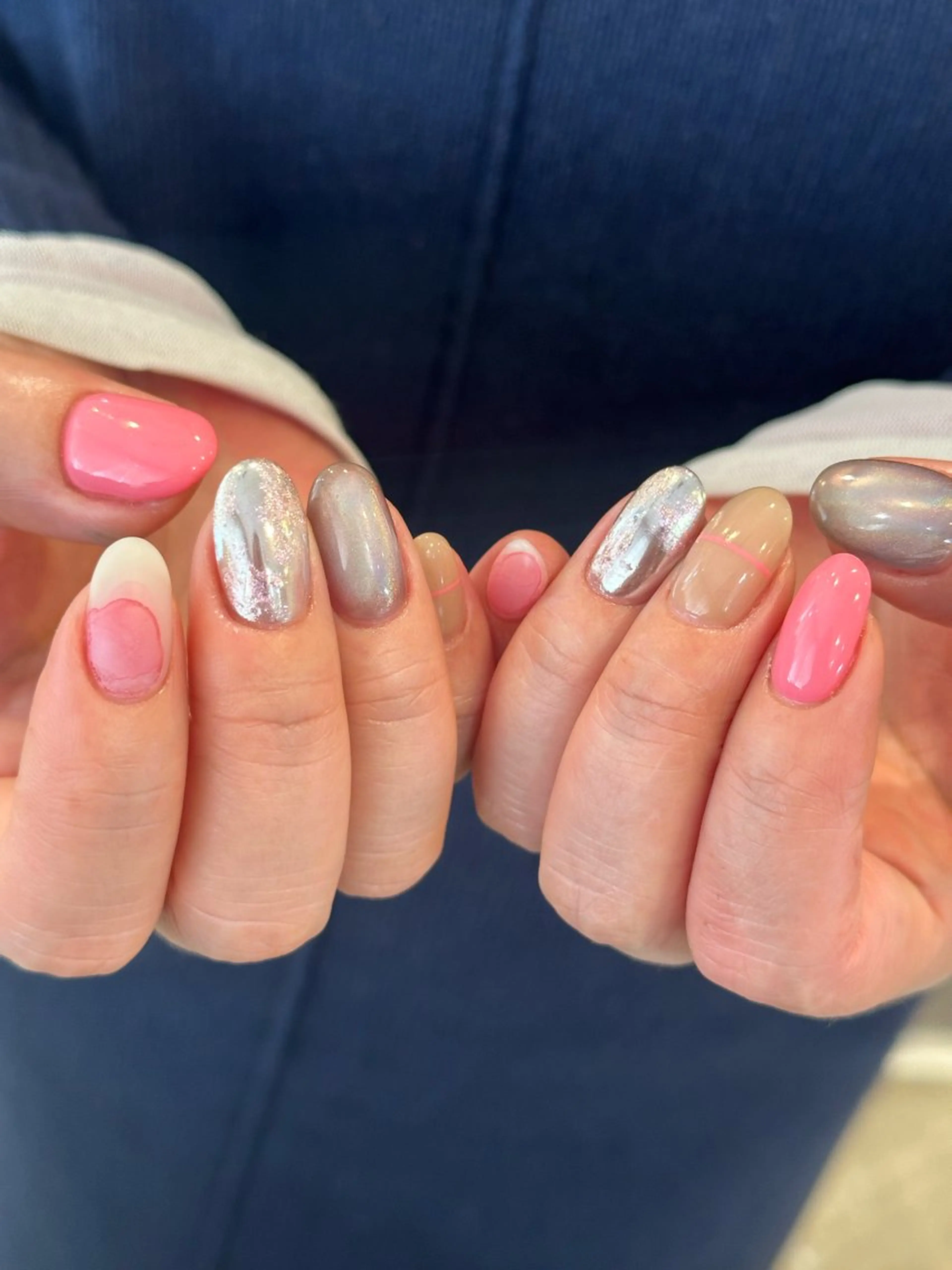 ネイル ニュアンスネイル ハンドネイル Natsuko 🐥のネイルデザイン