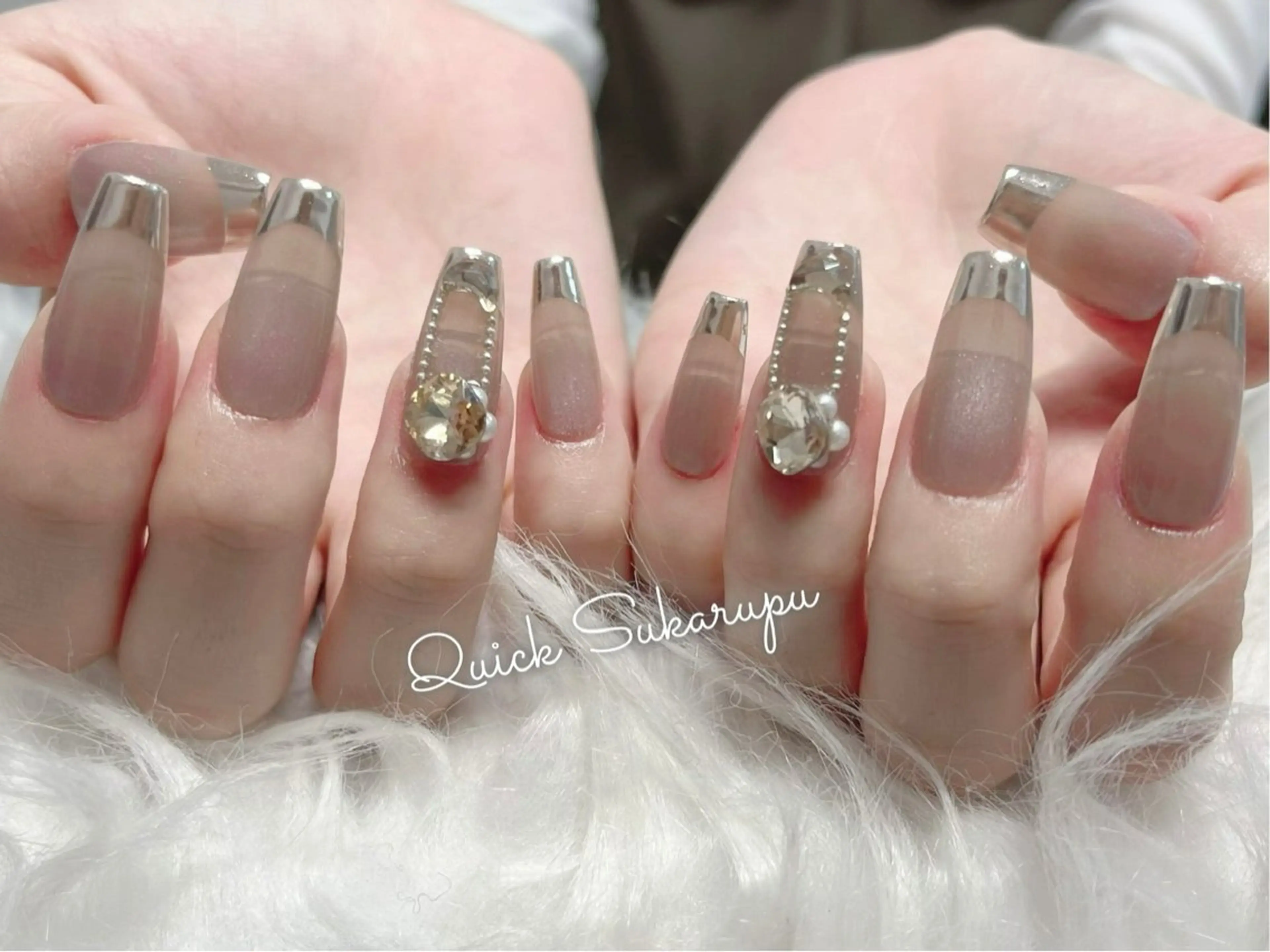 ネイル ハンドネイル Quick Sukarupu新宿のネイルデザイン