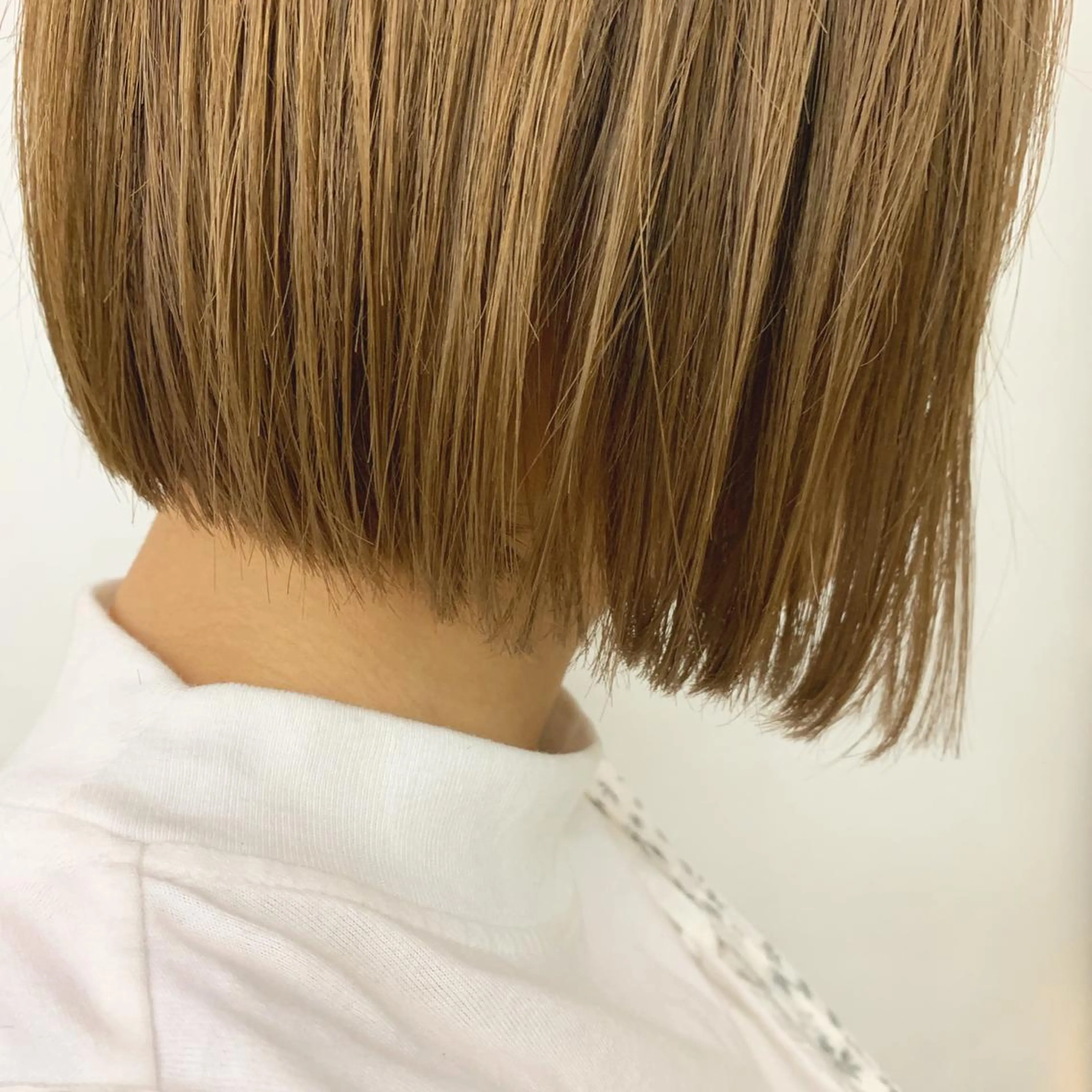 ショート カラー ハイトーンカラー ボブ 🌱小顔ヘア/ボブ ミディアム/双葉🌱のヘアスタイル