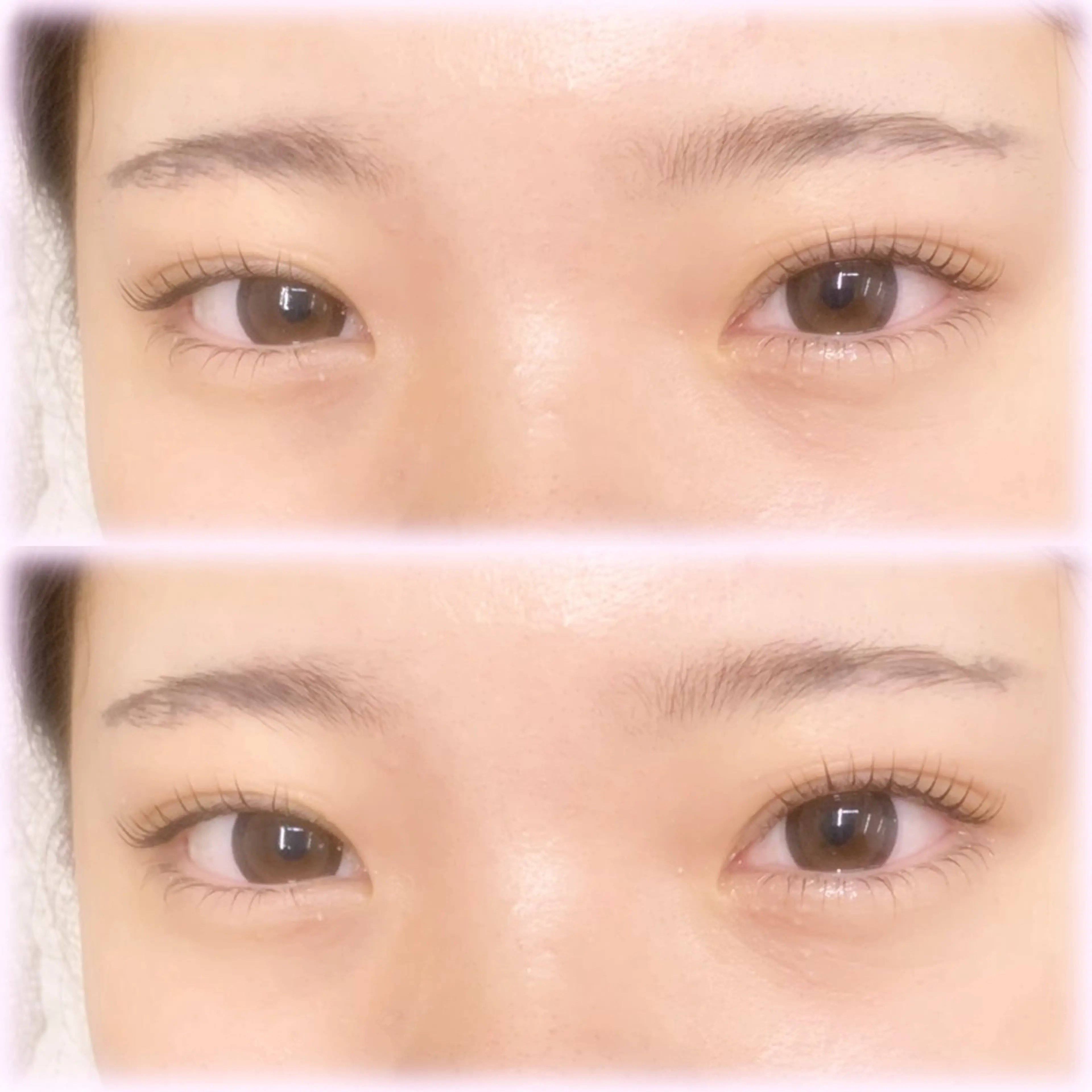 マツエク・マツパ 下まつげエクステ 一重×まつ毛パーマ 💕萌愛 💕のマツエク・マツパデザイン