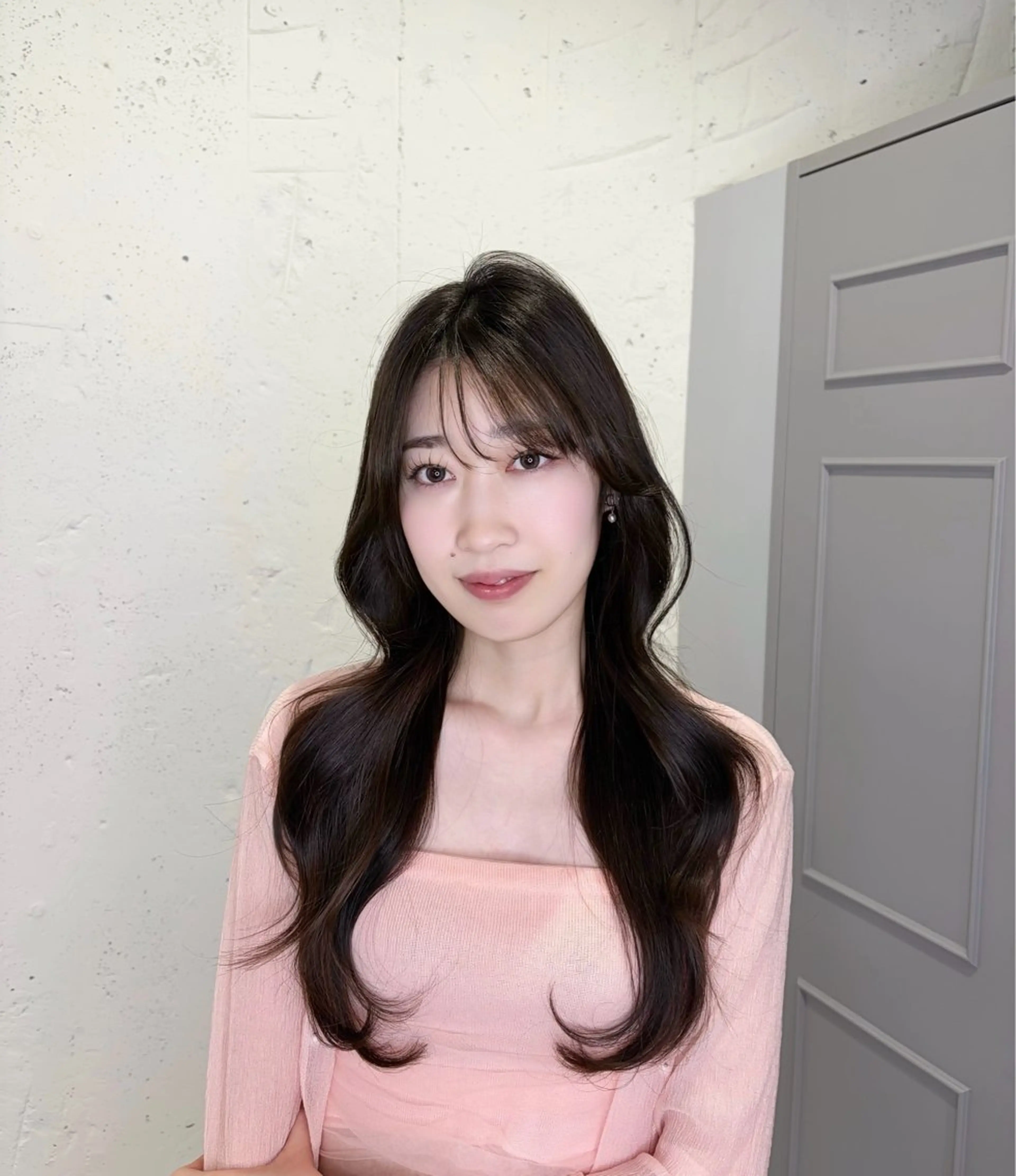 カラー 透明感カラー🎀／ 寒色カラー／マツエクのヘアスタイル