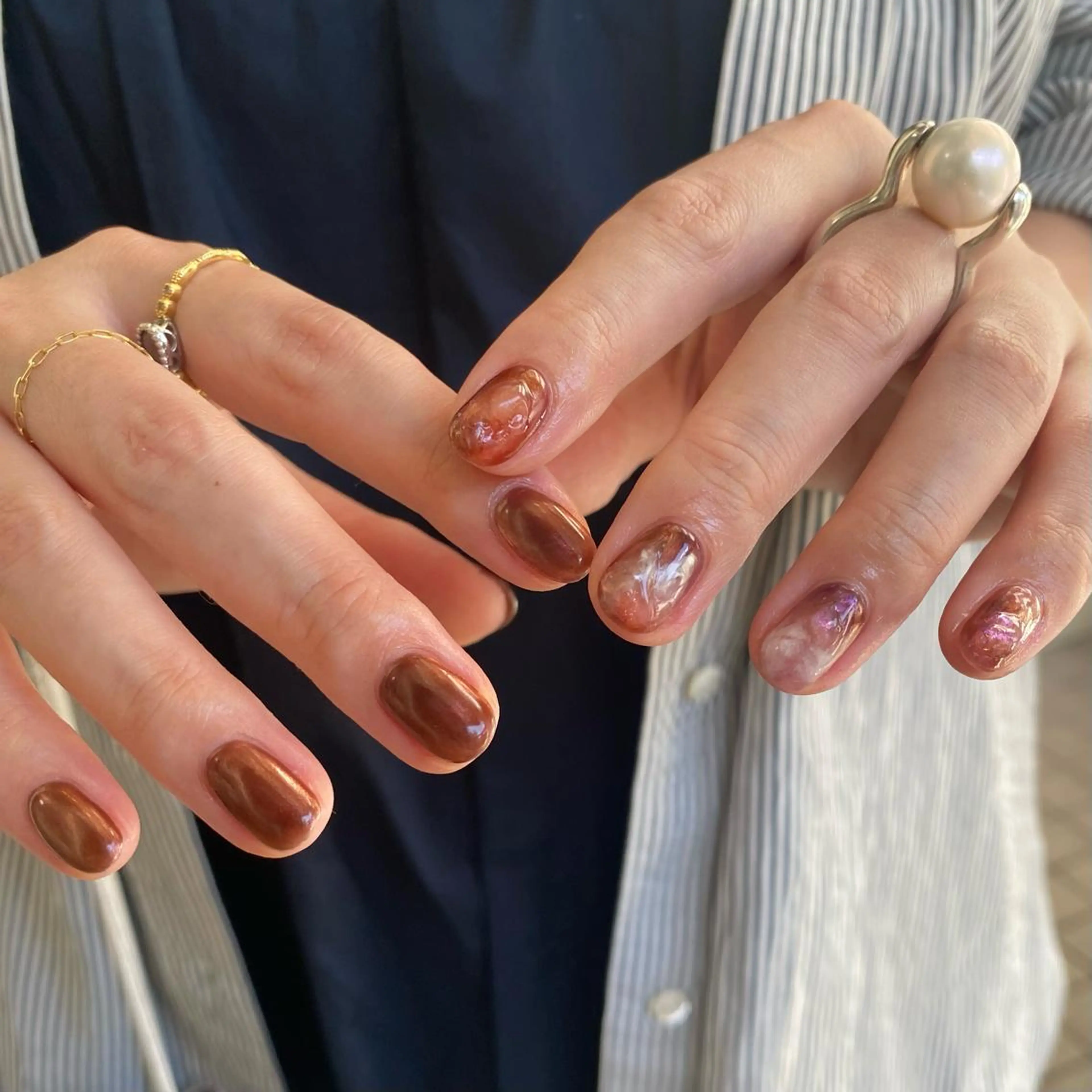 ネイル ハンドネイル nable.所属・栗林 実莉のネイルデザイン