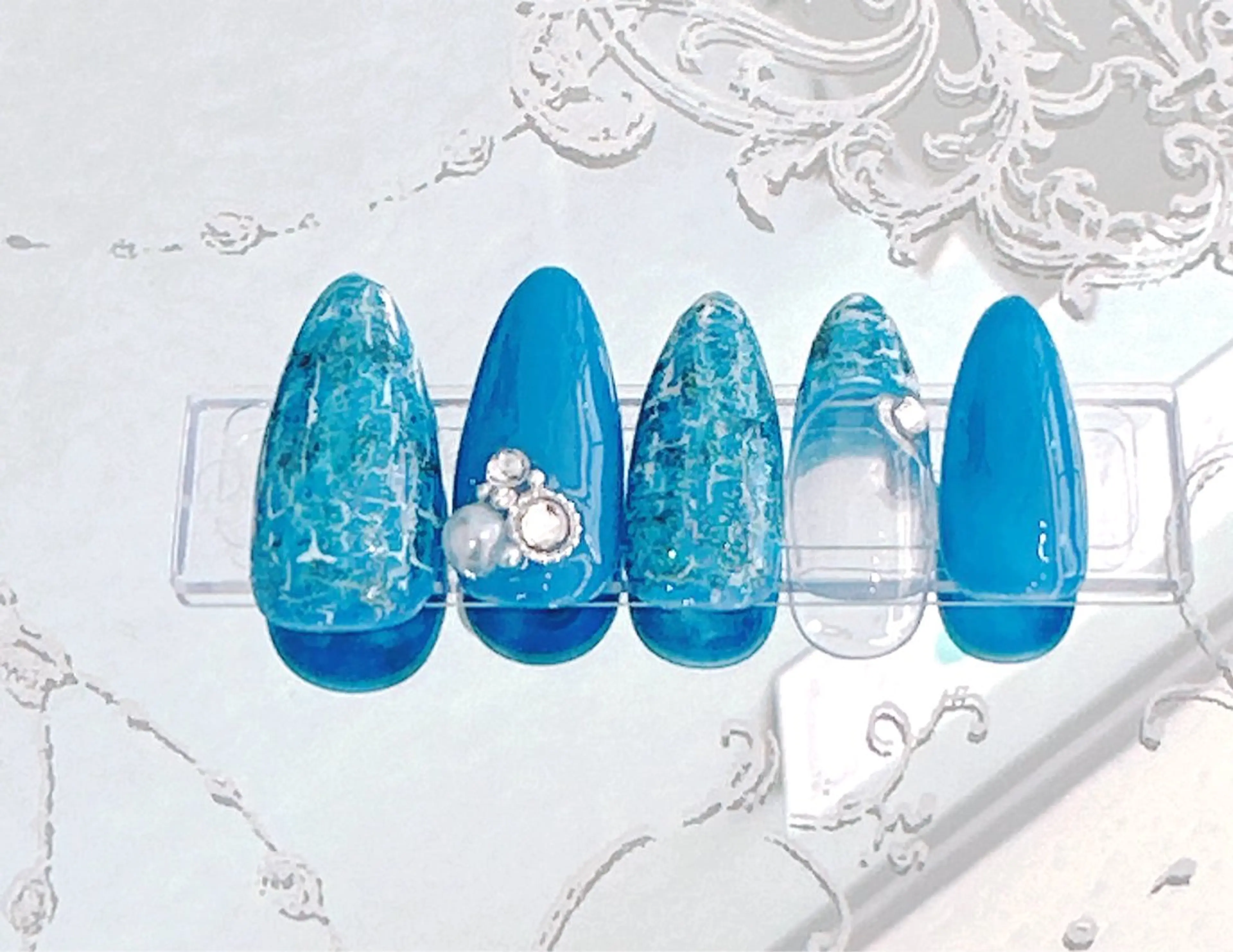 ネイル キラリネイル 本厚木のネイルデザイン