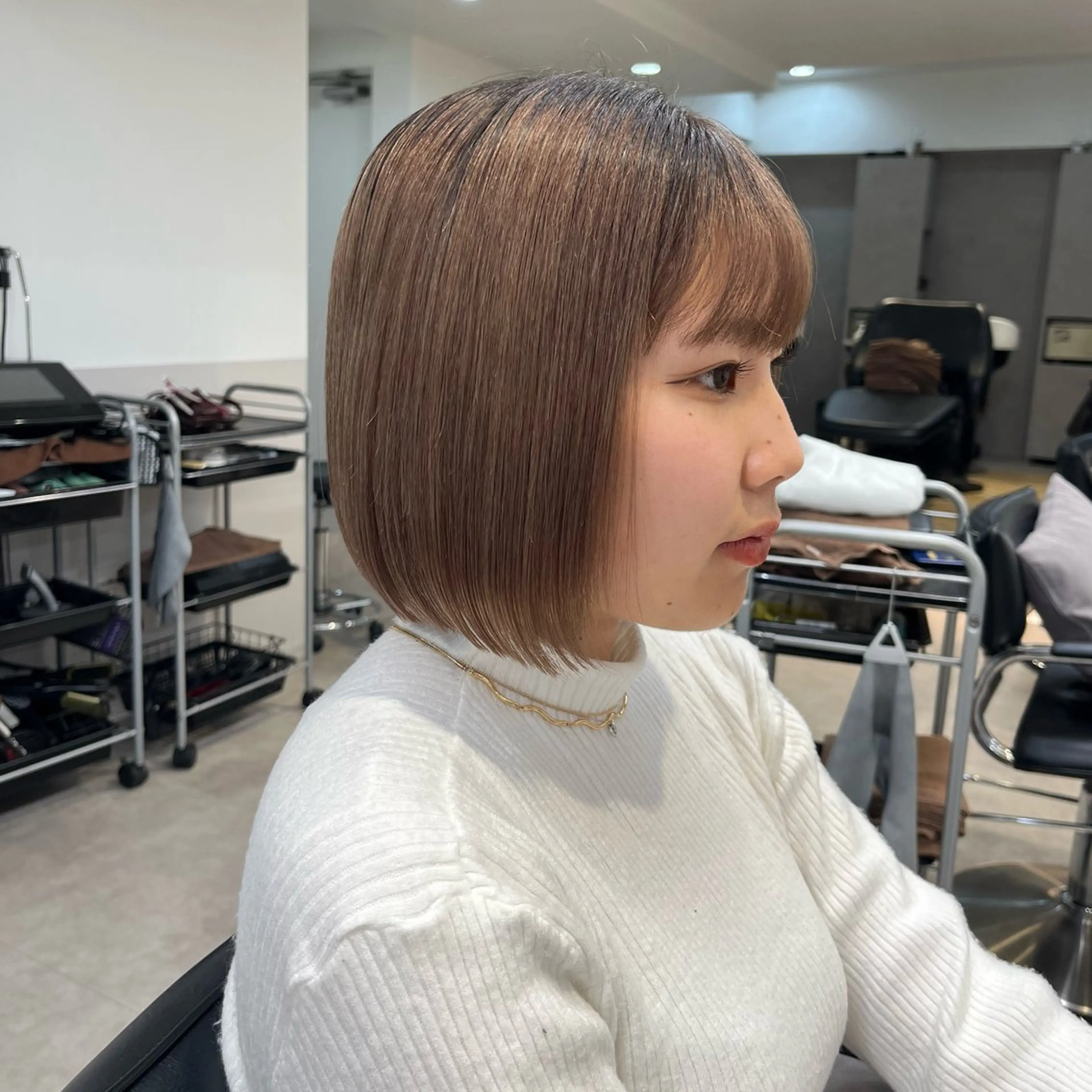 ショート ボブ マミ☁️ヘアセット /お呼ばれヘア/銀座のヘアスタイル